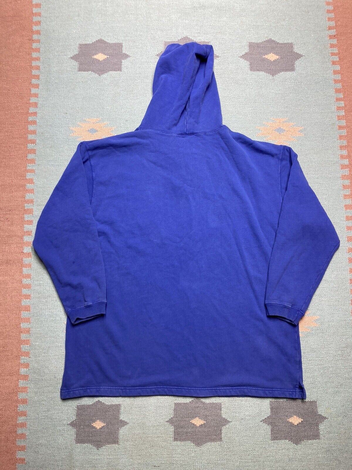 Vintage VTG 90s hoodie tree forest nature cotton button made USA XL Size US XL / EU 56 / 4 - 7 Thumbnail