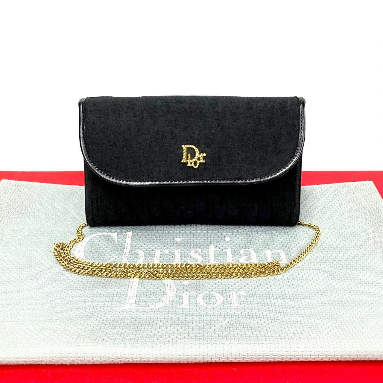Dior Dior Shoulder Bag Black Leather Size ONE SIZE - 1 Thumbnail