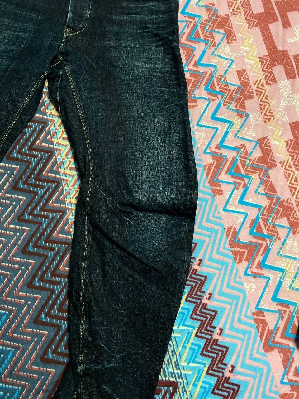 G-Star Vintage Y2K baggy trashed faded grunge g star raw jeans pant Size US 31 - 13 Thumbnail