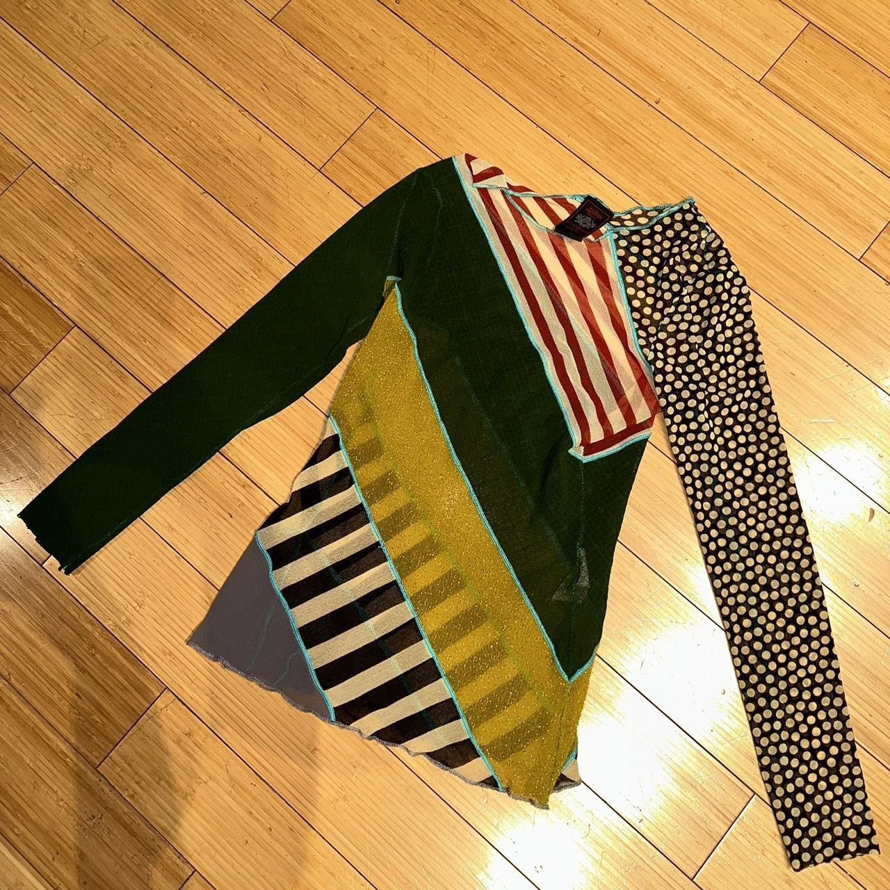 Jean Paul Gaultier Jean Paul Gaultier classique polka stripe multi print top Size M / US 6-8 / IT 42-44 - 1 Thumbnail