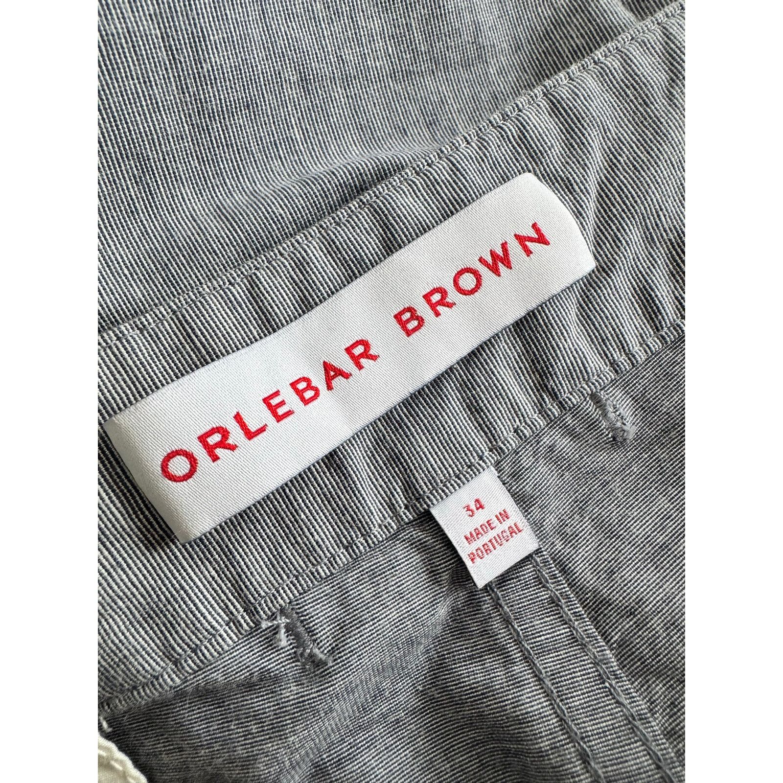 Orlebar Brown Orlebar Brown Tailored Cotton Shorts Gray Size US 33 - 5 Thumbnail