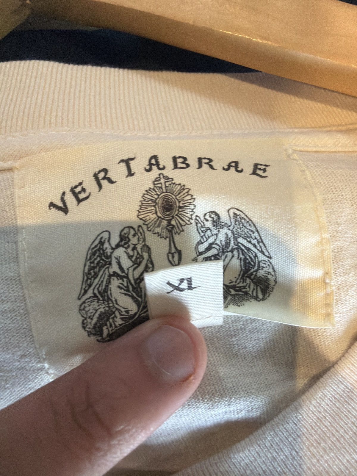 Vertabrae Vertabrae Spiral Cross Tee Size US XL / EU 56 / 4 - 5 Thumbnail