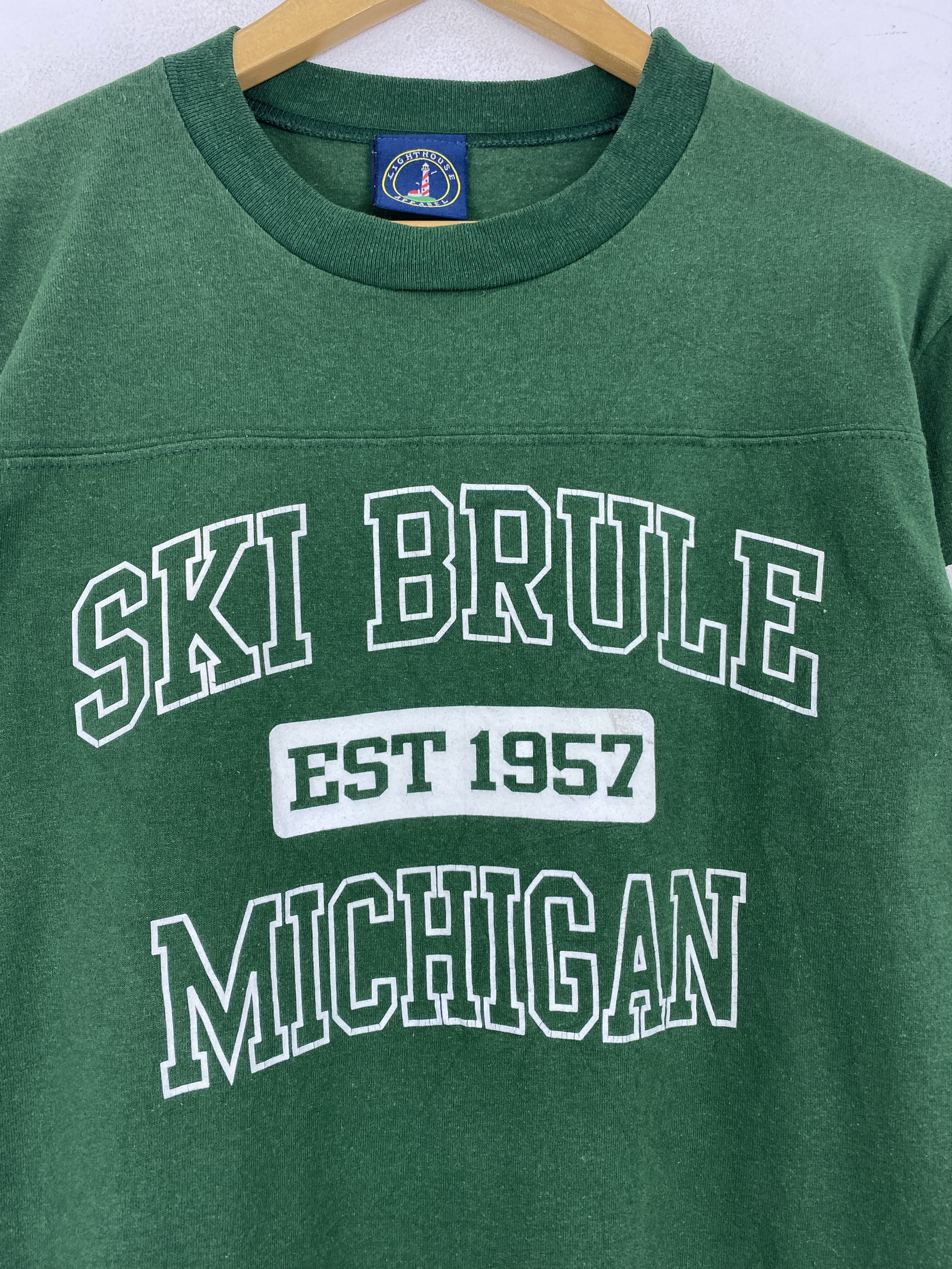 NHL × Vintage Vintage Ski Brule Michigan Hockey Tee TA0681 Size US S / EU 44-46 / 1 - 5 Thumbnail