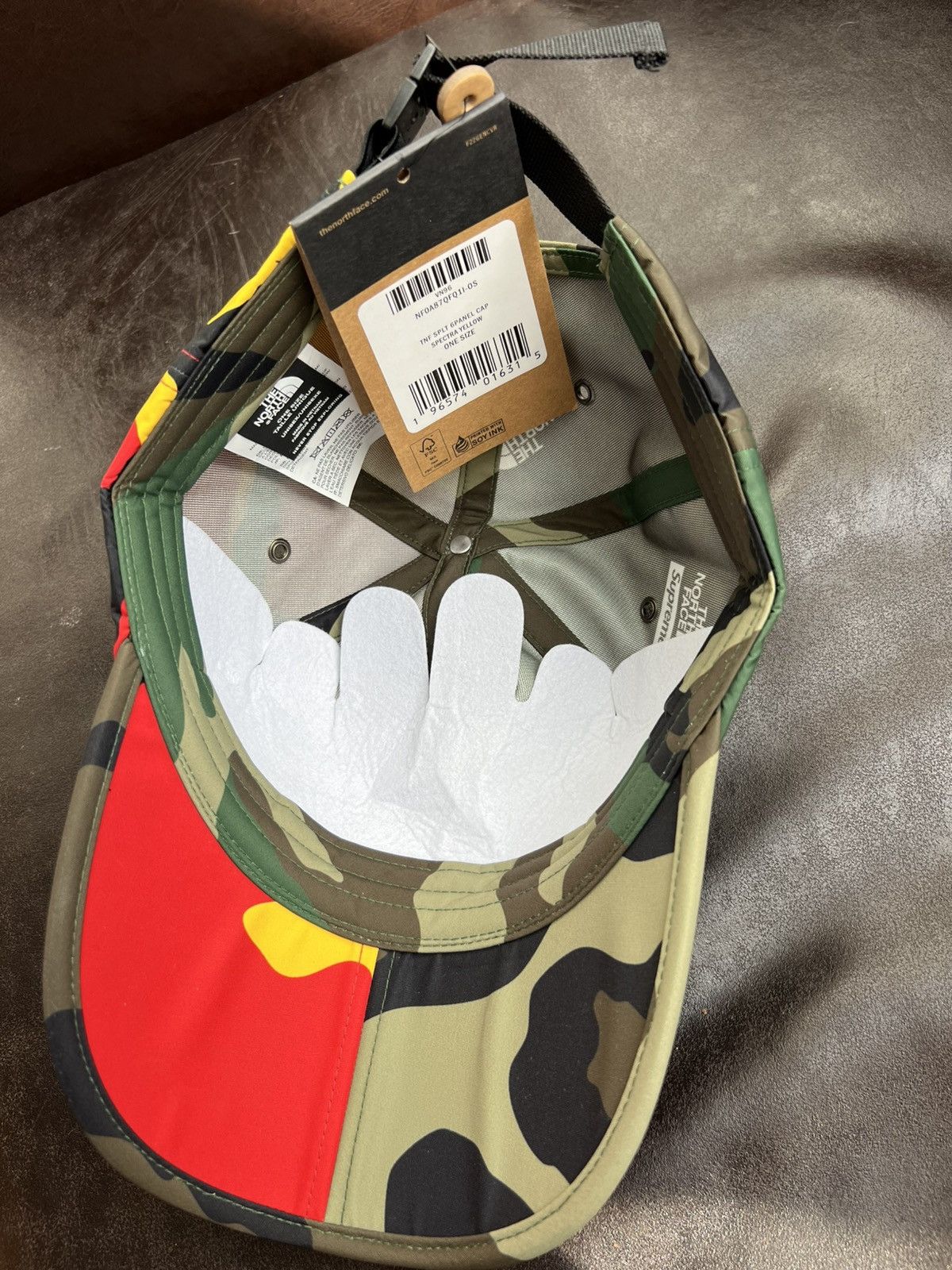 Supreme Supreme x The North Face Visor Hat Bicolor Military Pattern Size ONE SIZE - 7 Thumbnail
