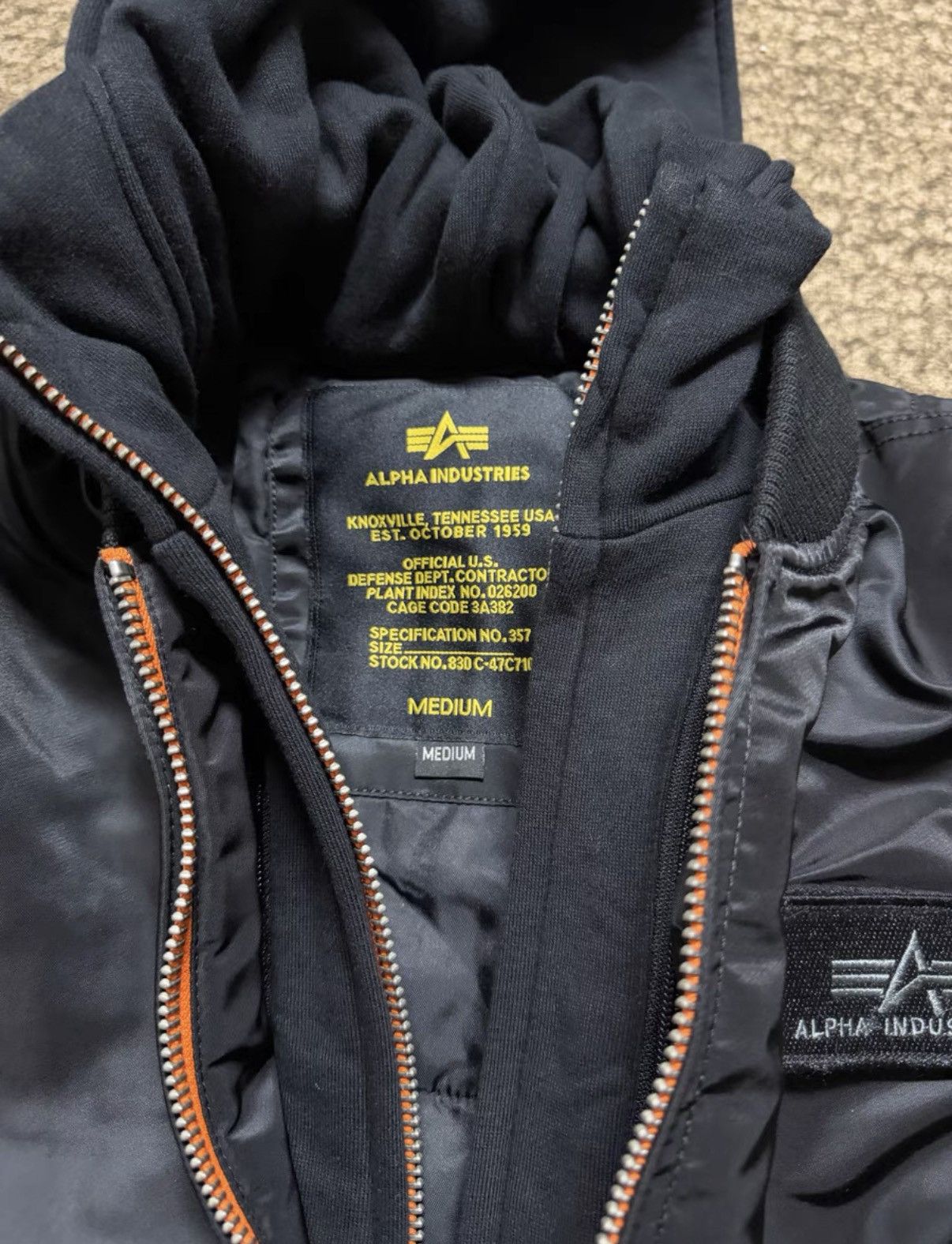 Alpha Industries Brand New Authentic ALPHA INDUSTRIES MA-1 Bomber Jacket Size US M / EU 48-50 / 2 - 7 Thumbnail
