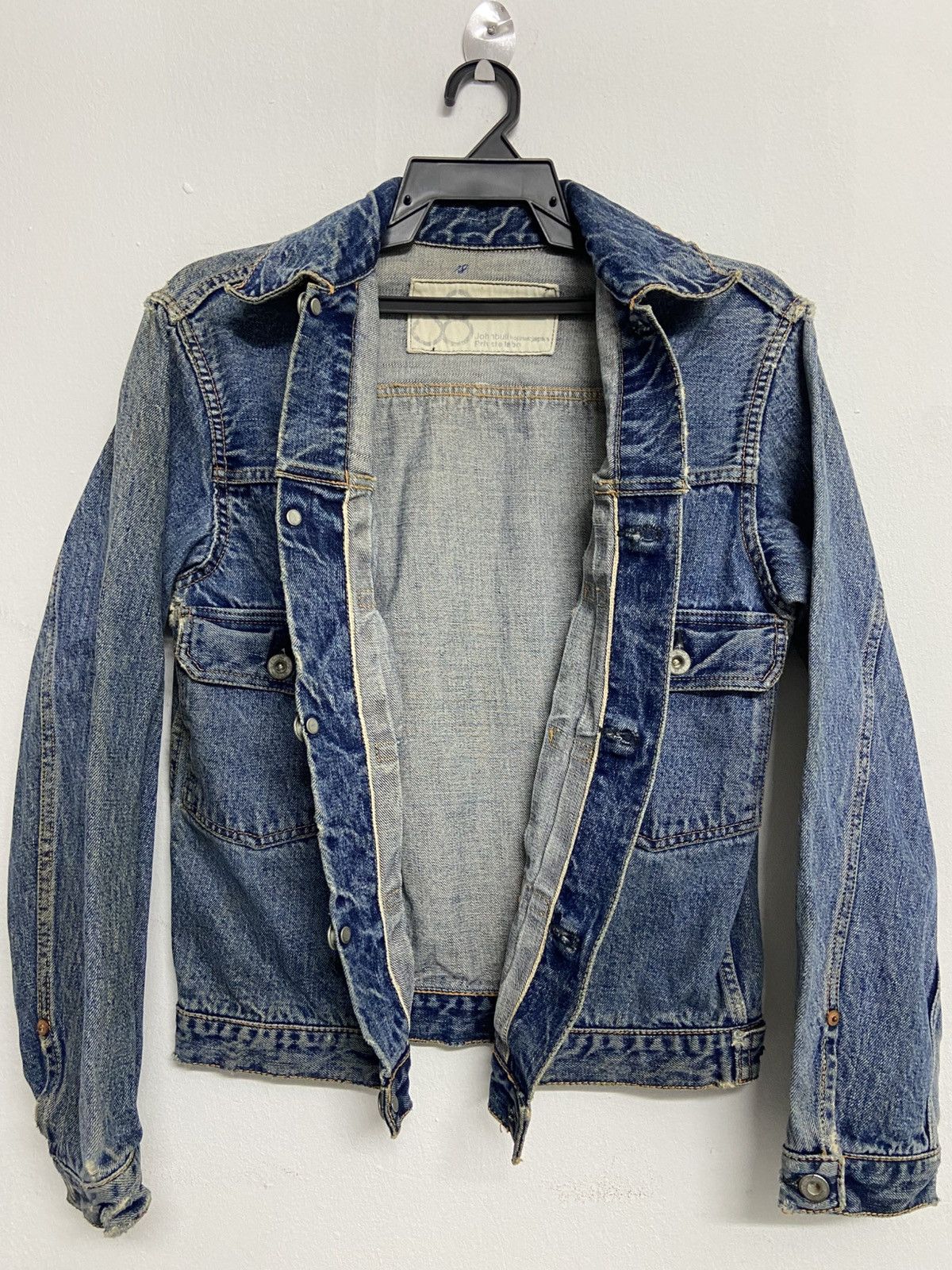 Johnbull JOHNBULL kojima japan Washed Distressed Denim Jacket Size US M / EU 48-50 / 2 - 10 Thumbnail