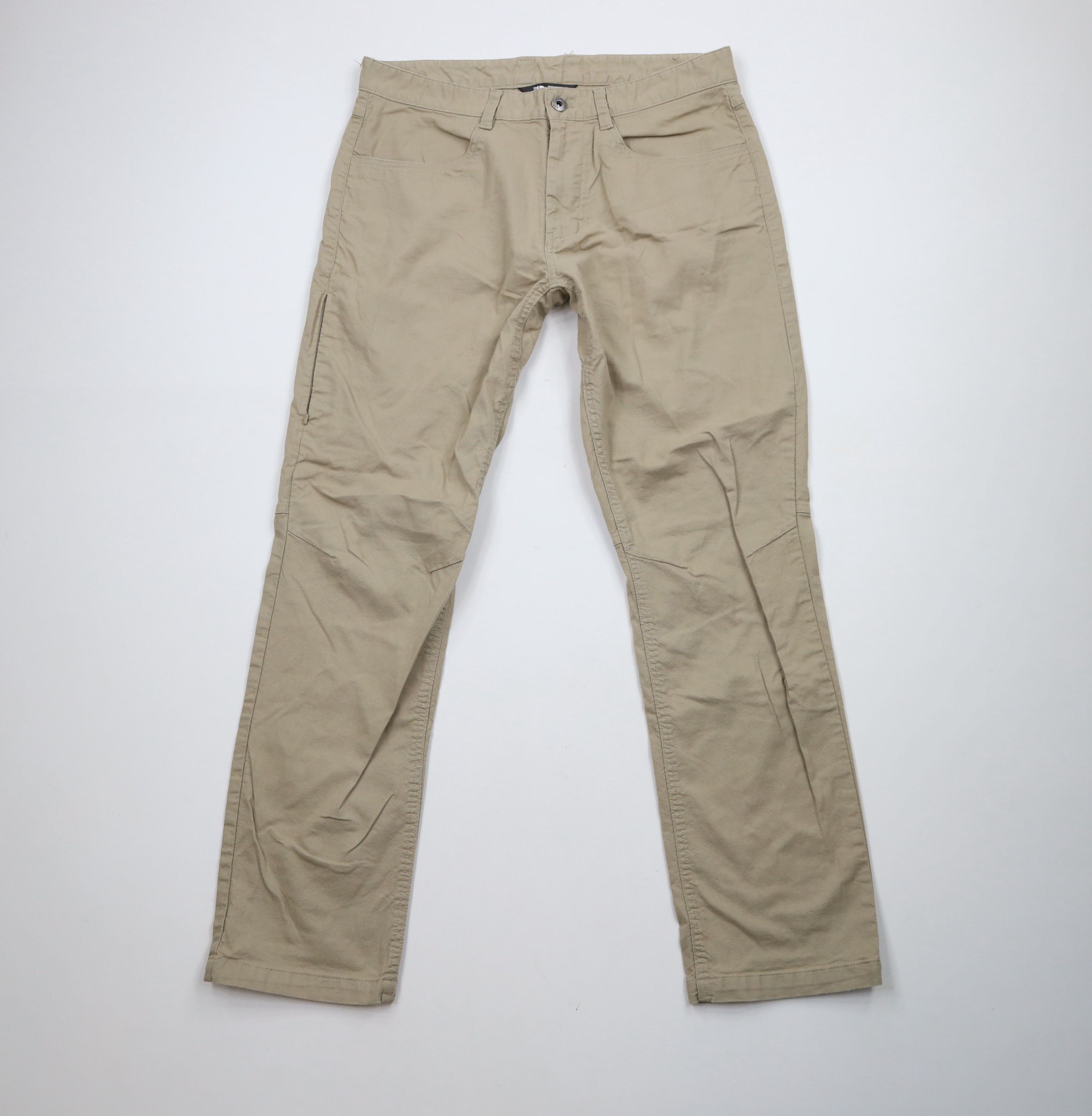 The North Face × Vintage The North Face Motion Reflective Cycling Trail Pants Beige Size US 34 / EU 50 - 1 Thumbnail
