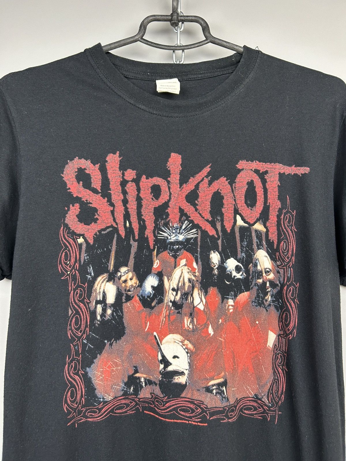 Band Tees Vintage Slipknot Logo T shirt 2013 Size US M / EU 48-50 / 2 - 2 Thumbnail