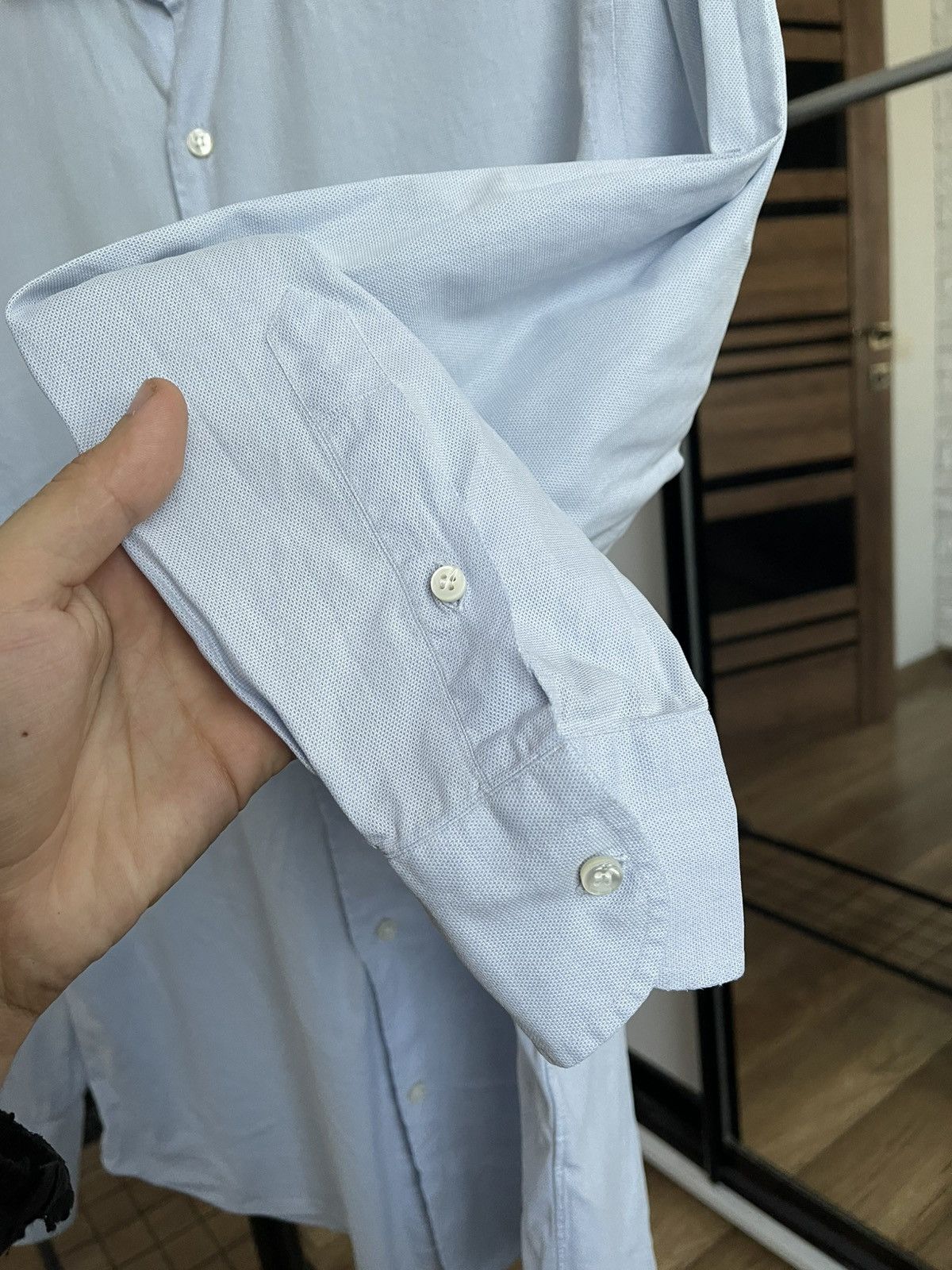 Loro Piana Loro Piana Button Up Shirt Long Sleeve Size US M / EU 48-50 / 2 - 7 Thumbnail