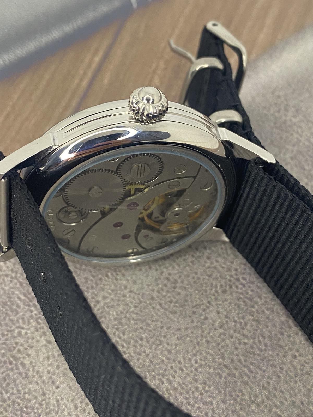 Vintage Molniya Compass Molniya 3602 43 mm , 22 mm strap, Mechanical Size ONE SIZE - 5 Thumbnail