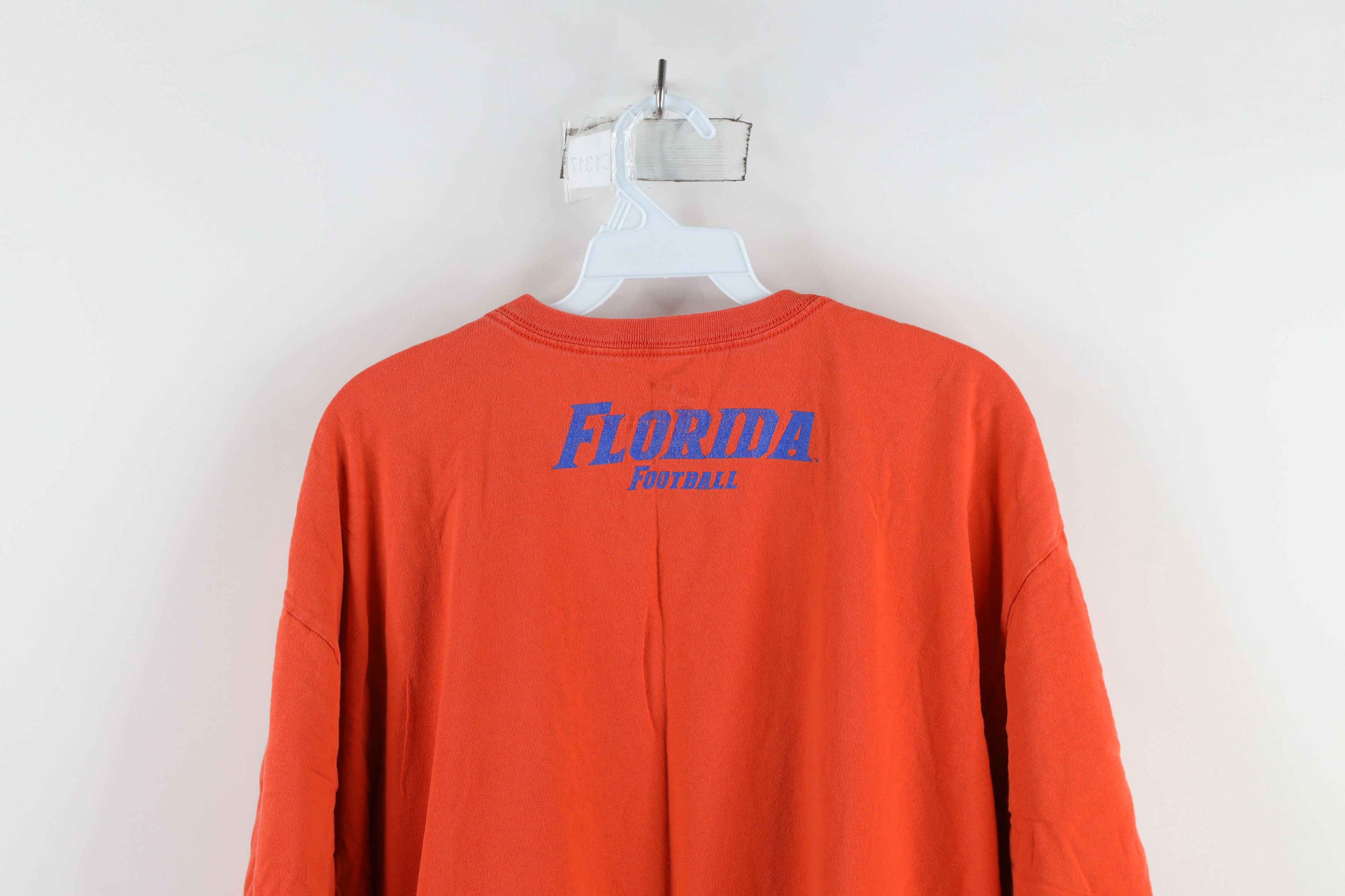 Nike × Vintage Vintage Nike Swoosh University of Florida Football T-Shirt Size US XXL / EU 58 / 5 - 12 Thumbnail