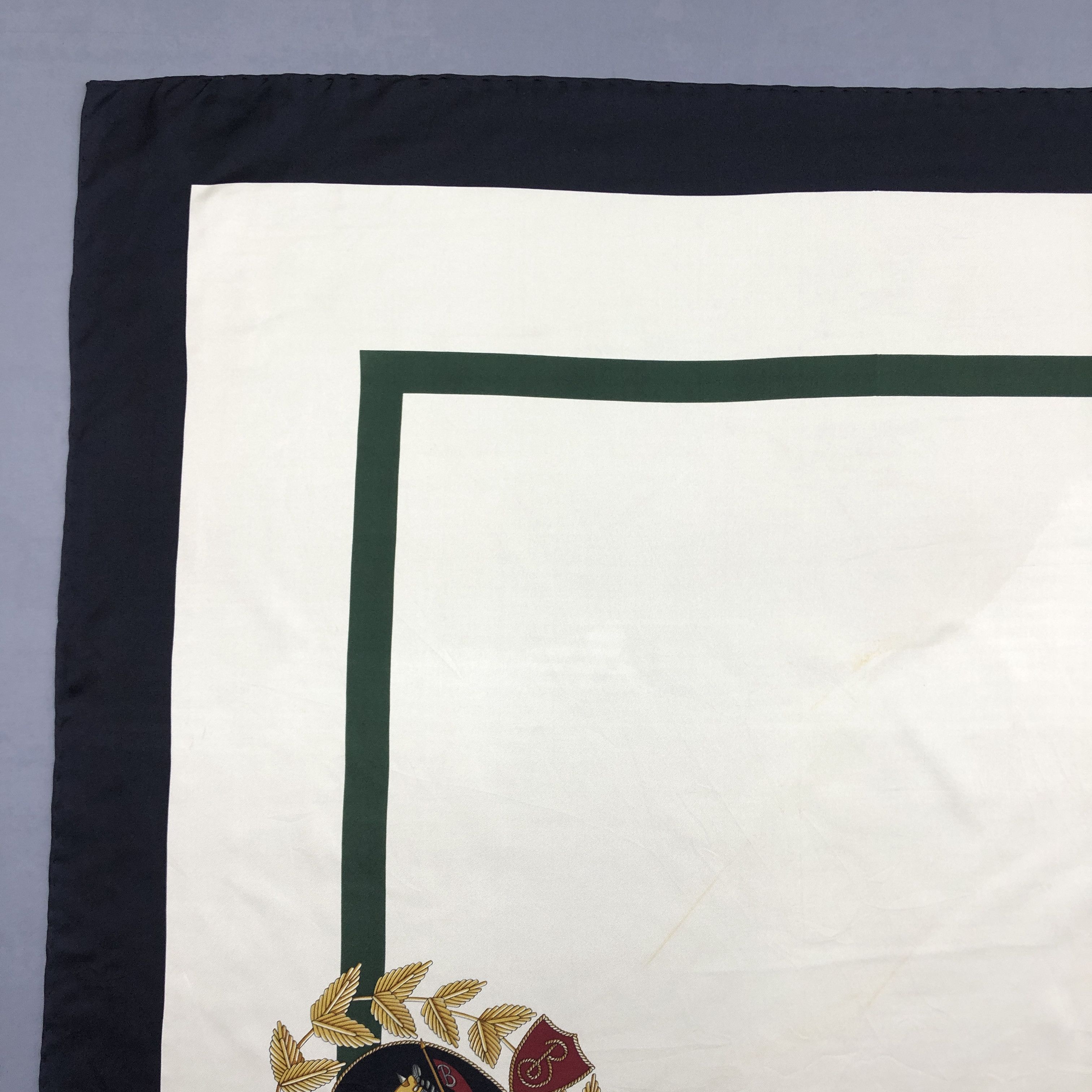 Burberry × Vintage Vintage Burberry SILK Scarf Twill Stole Wraps Scarves Size ONE SIZE - 8 Thumbnail