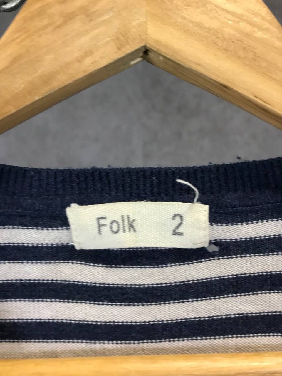 Folk Folk striped sweatshirt Size US S / EU 44-46 / 1 - 4 Thumbnail