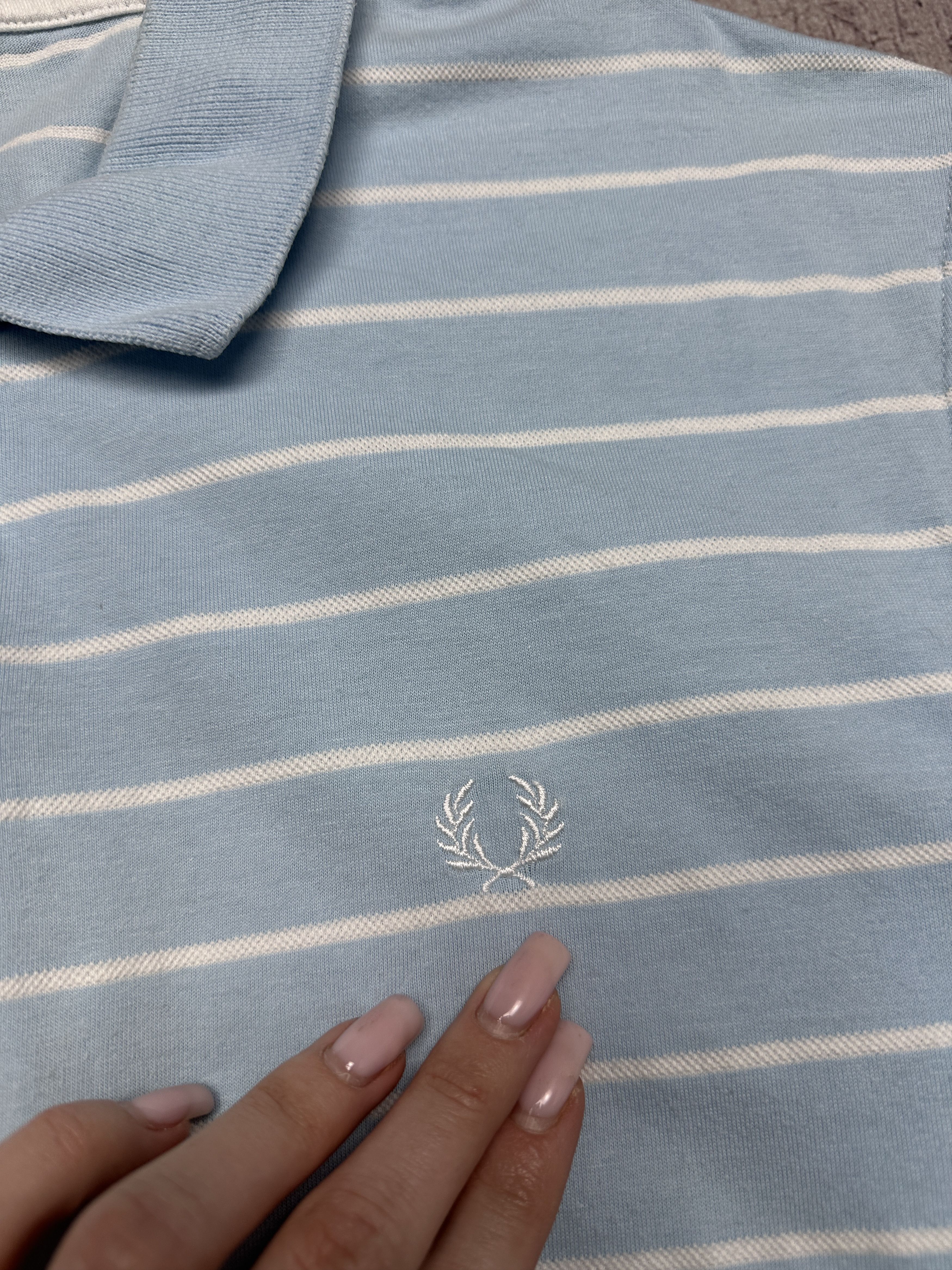 Fred Perry Fred Perry Vintage Mens Striped Polo Shirt Size US L / EU 52-54 / 3 - 3 Thumbnail