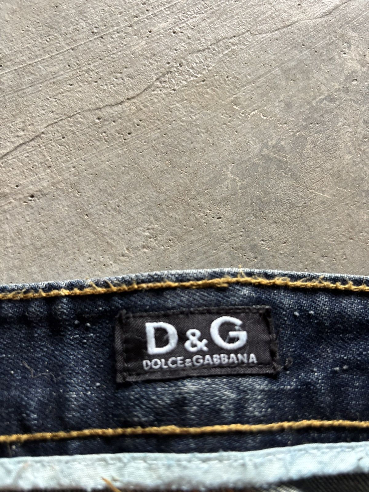 Dolce & Gabbana DOLCE GABBANA distressed archived jeans washed whiskered Size US 35 - 5 Thumbnail