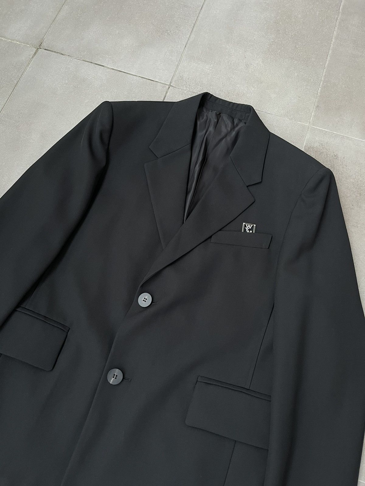Wooyoungmi !DS! SS23 Wooyoungmi Black Blazer Jacket Size 38R - 14 Thumbnail