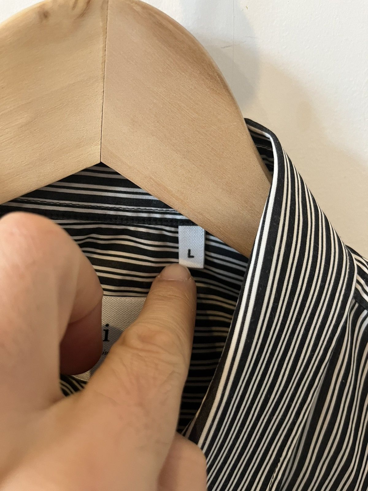 AMI AMI Boxy striped shirt Size US L / EU 52-54 / 3 - 4 Thumbnail