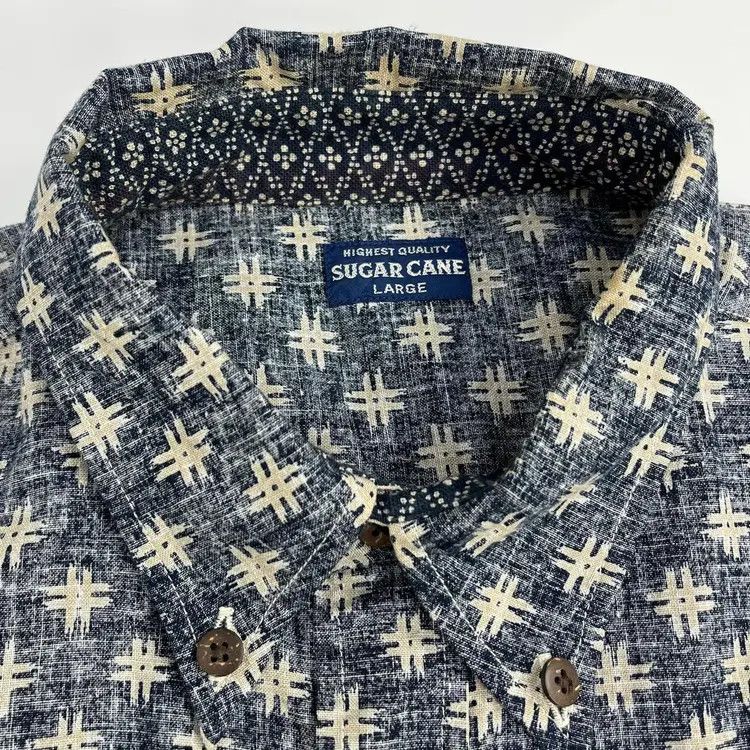 Sugar Cane Sugar Cane Pattern Shirt Size US L / EU 52-54 / 3 - 3 Thumbnail