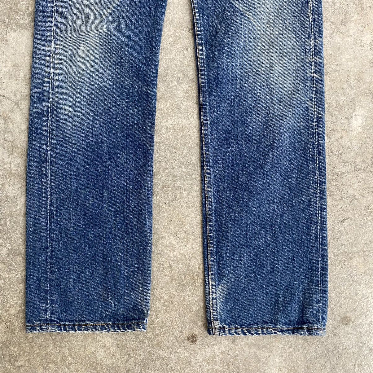 Levi's Size 29x32.5 Vintage 90’s Levis 501 Stonewashed Blue Jeans Size US 29 - 12 Thumbnail