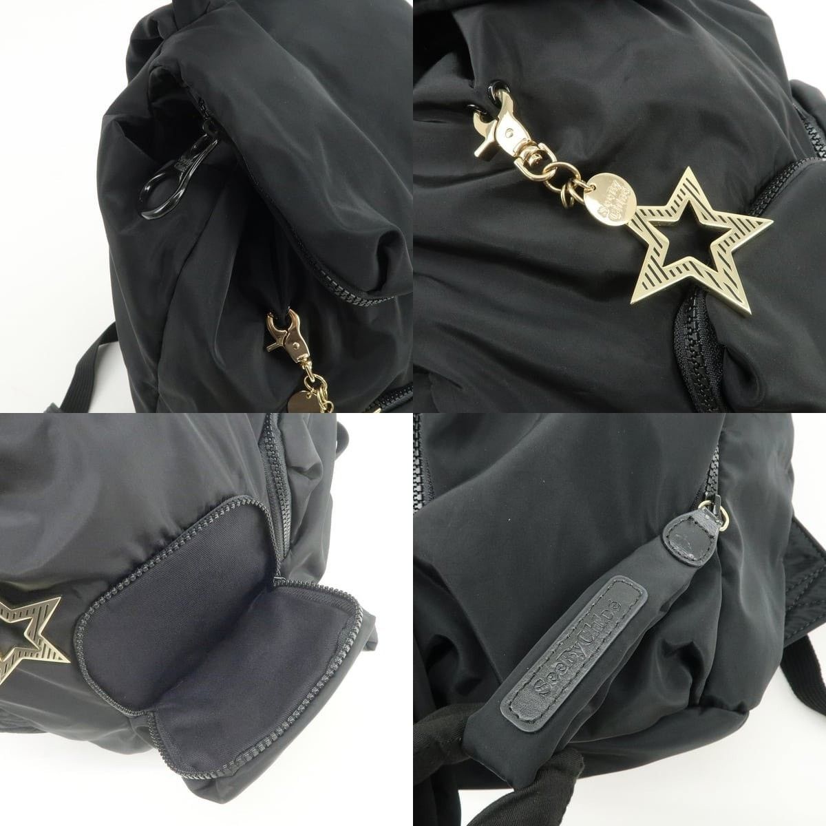 Chloe See by Chloe Joy Rider Nylon Backpack Black Size ONE SIZE - 6 Thumbnail