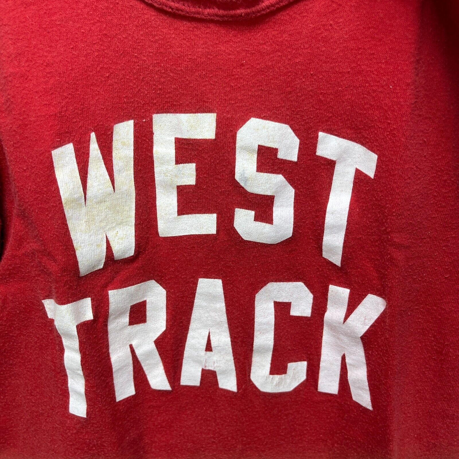 Russell Athletic × Vintage Vintage 60s Russell Athletic West Track T Shirt Medium Size US M / EU 48-50 / 2 - 10 Thumbnail