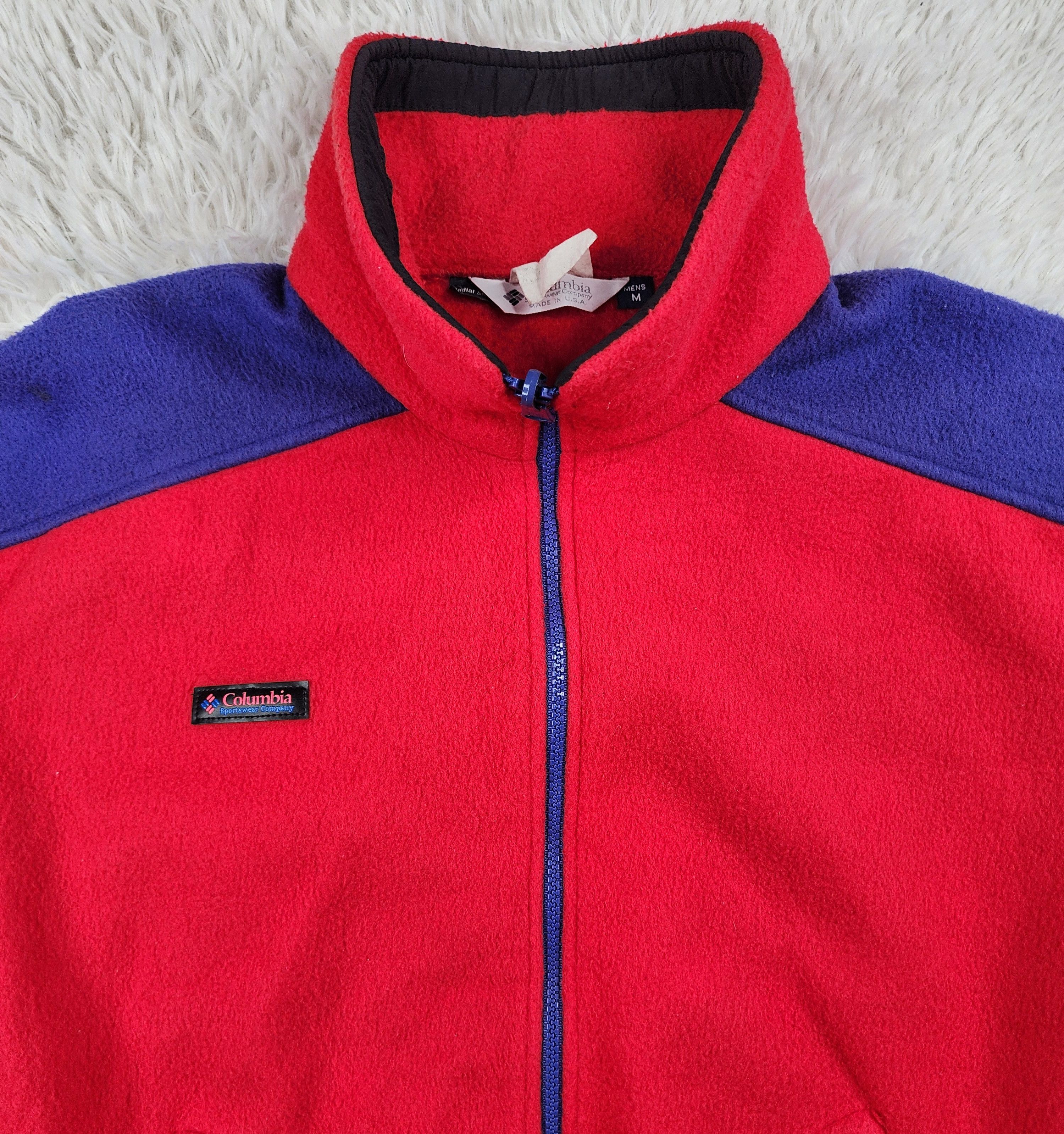 Columbia Vintage Columbia sportwear full zip fleece jacket Size US M / EU 48-50 / 2 - 4 Thumbnail