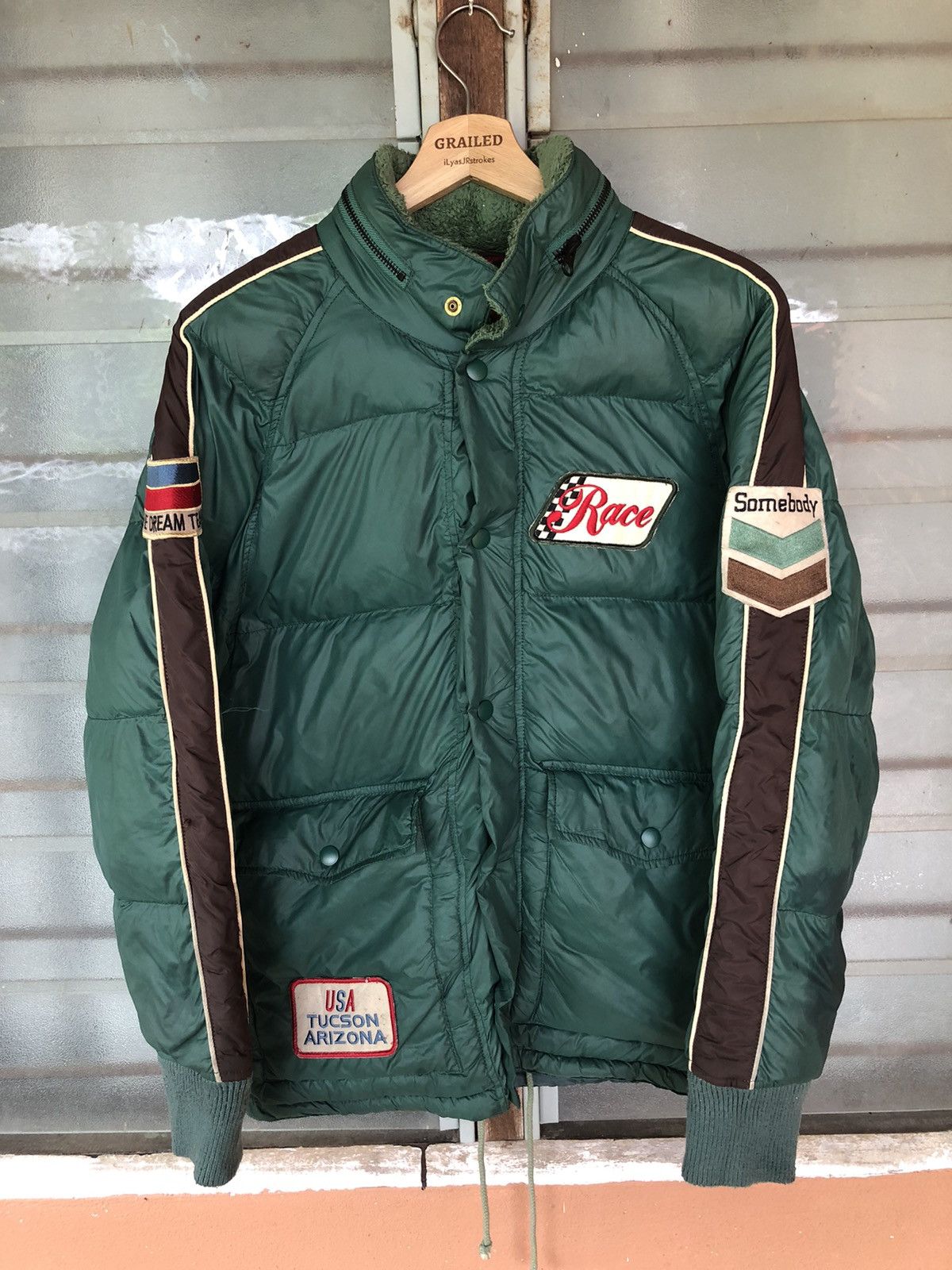 Vintage Vintage K Mayer by Asdic USA Tucson Arizona Bomber Jacket Size US S / EU 44-46 / 1 - 2 Thumbnail