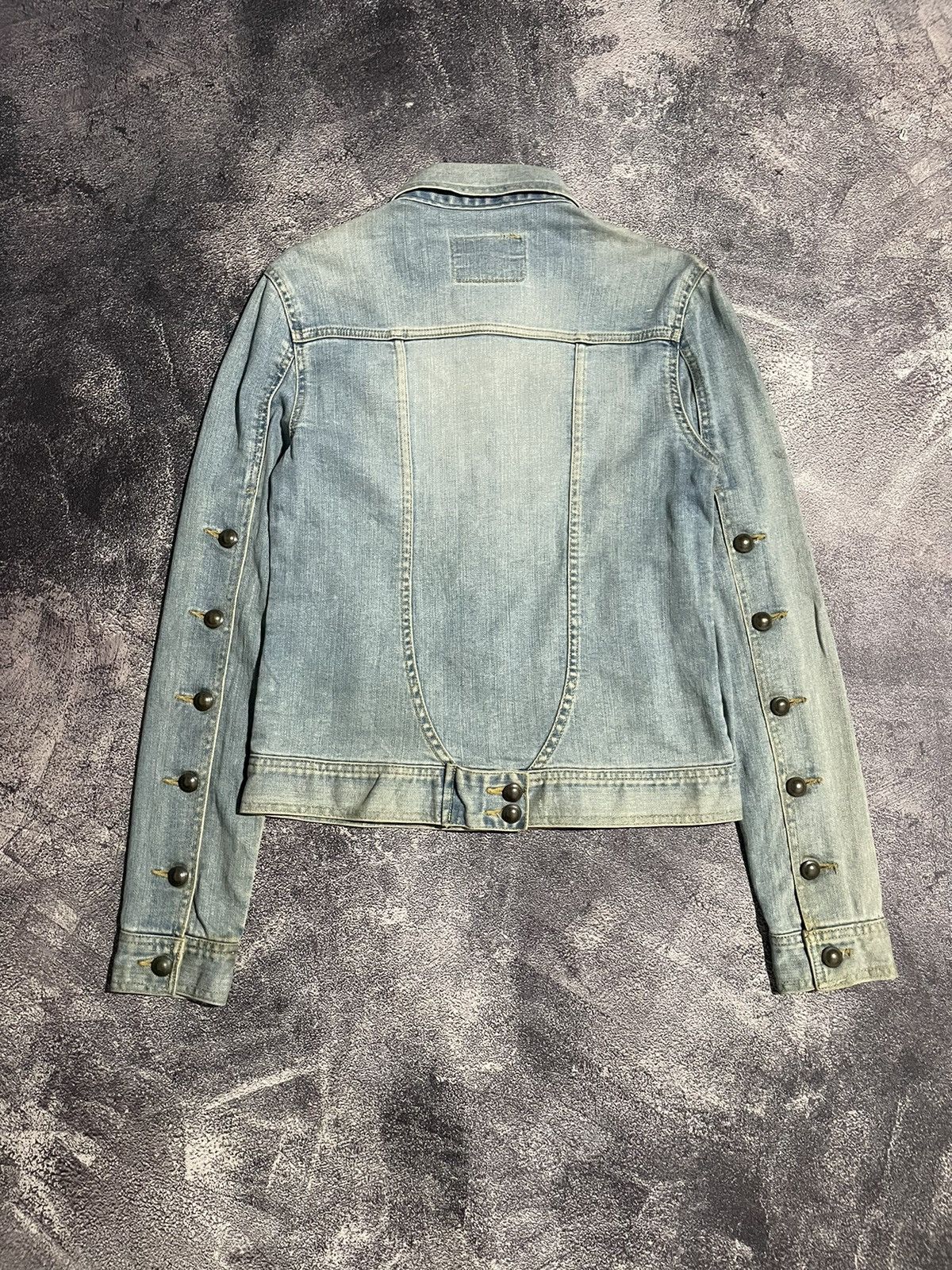 Blue Blue Japan Blue Blue Japan Napoleon Distresed Denim Jackets Size M / US 6-8 / IT 42-44 - 7 Thumbnail