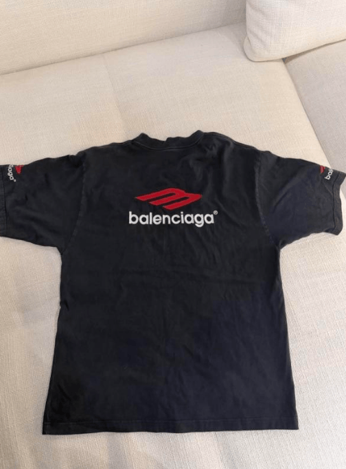 Balenciaga Balenciaga logo print crew neck short-sleeve T-shirt Size US XS / EU 42 / 0 - 1 Thumbnail