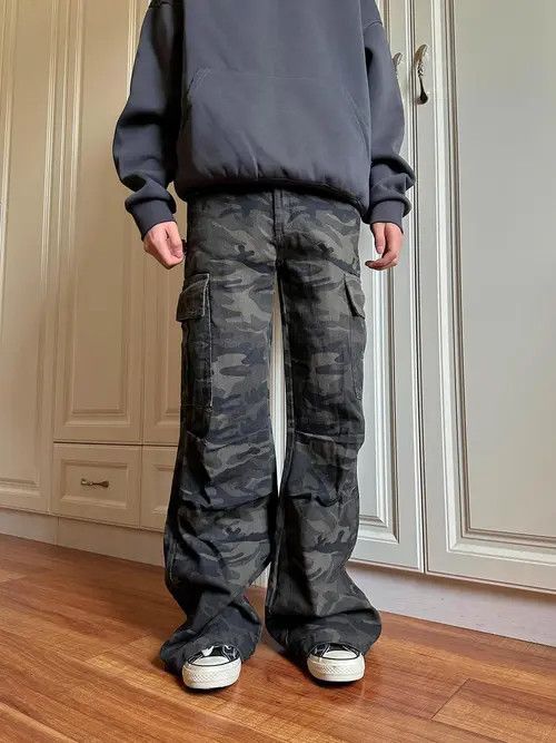 Vintage Maijima x Hanai Stylish Camouflage Cargo Pants Size US 32 / EU 48 - 2 Thumbnail
