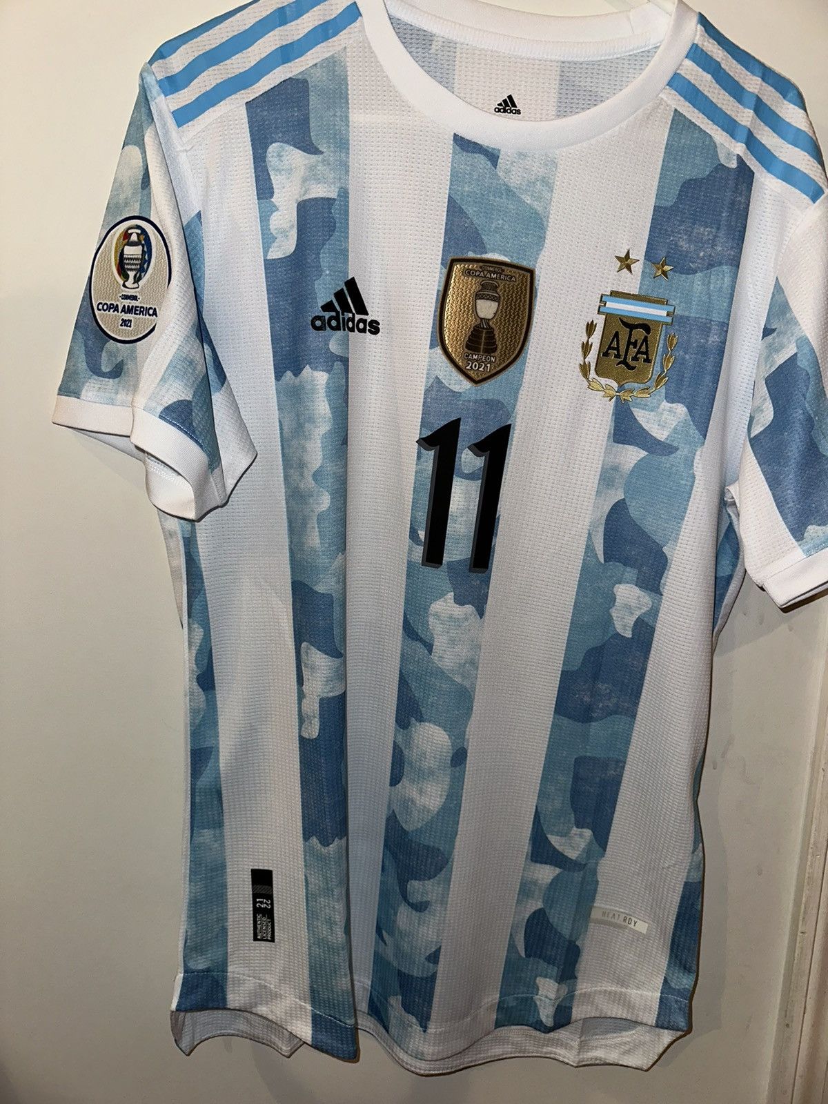 Other Di María Argentina Home Jersey Size US L / EU 52-54 / 3 - 1 Thumbnail