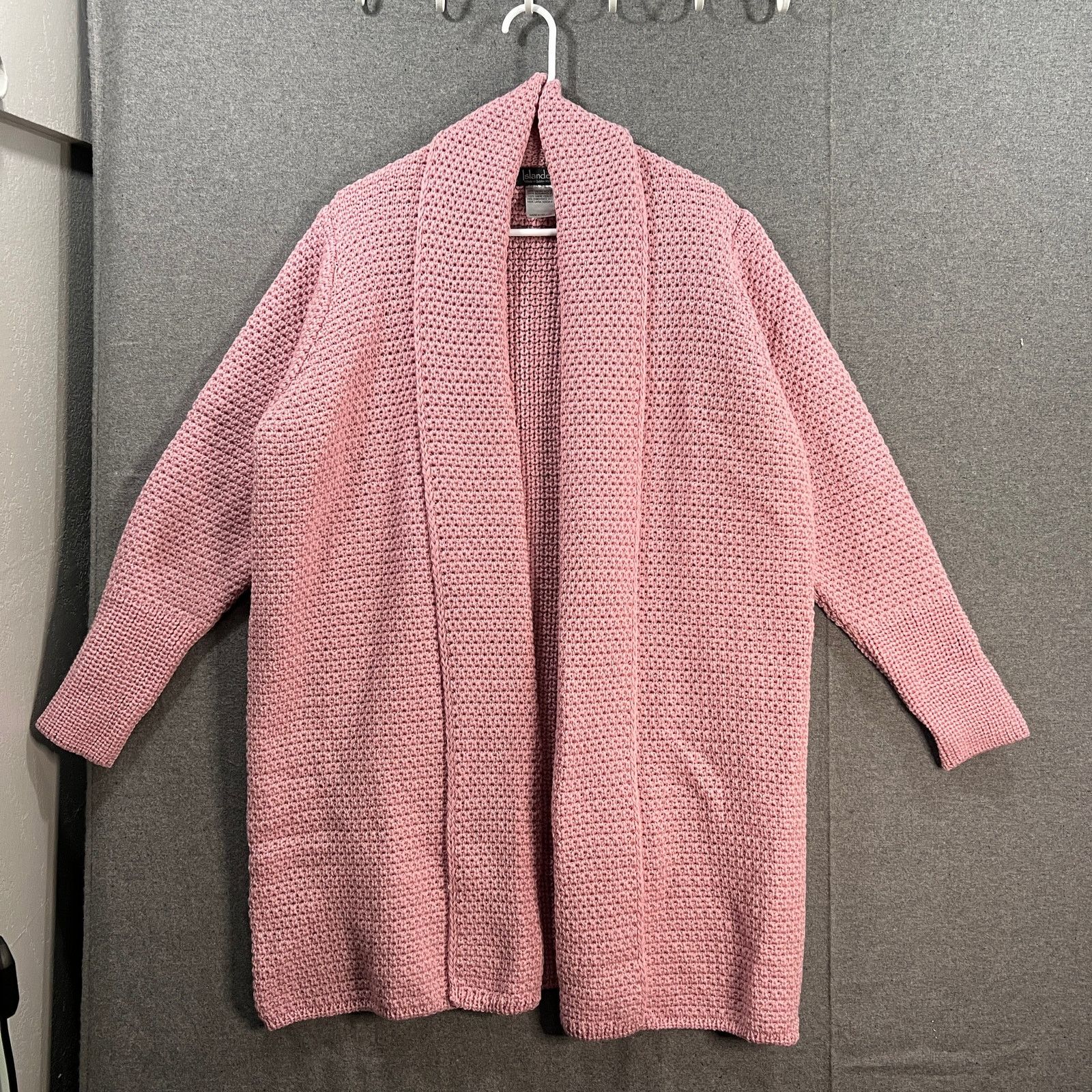 Other Islander Regular Merino Wool Deen Front Duster Cardigan Size XL / US 12-14 / IT 48-50 - 13 Thumbnail