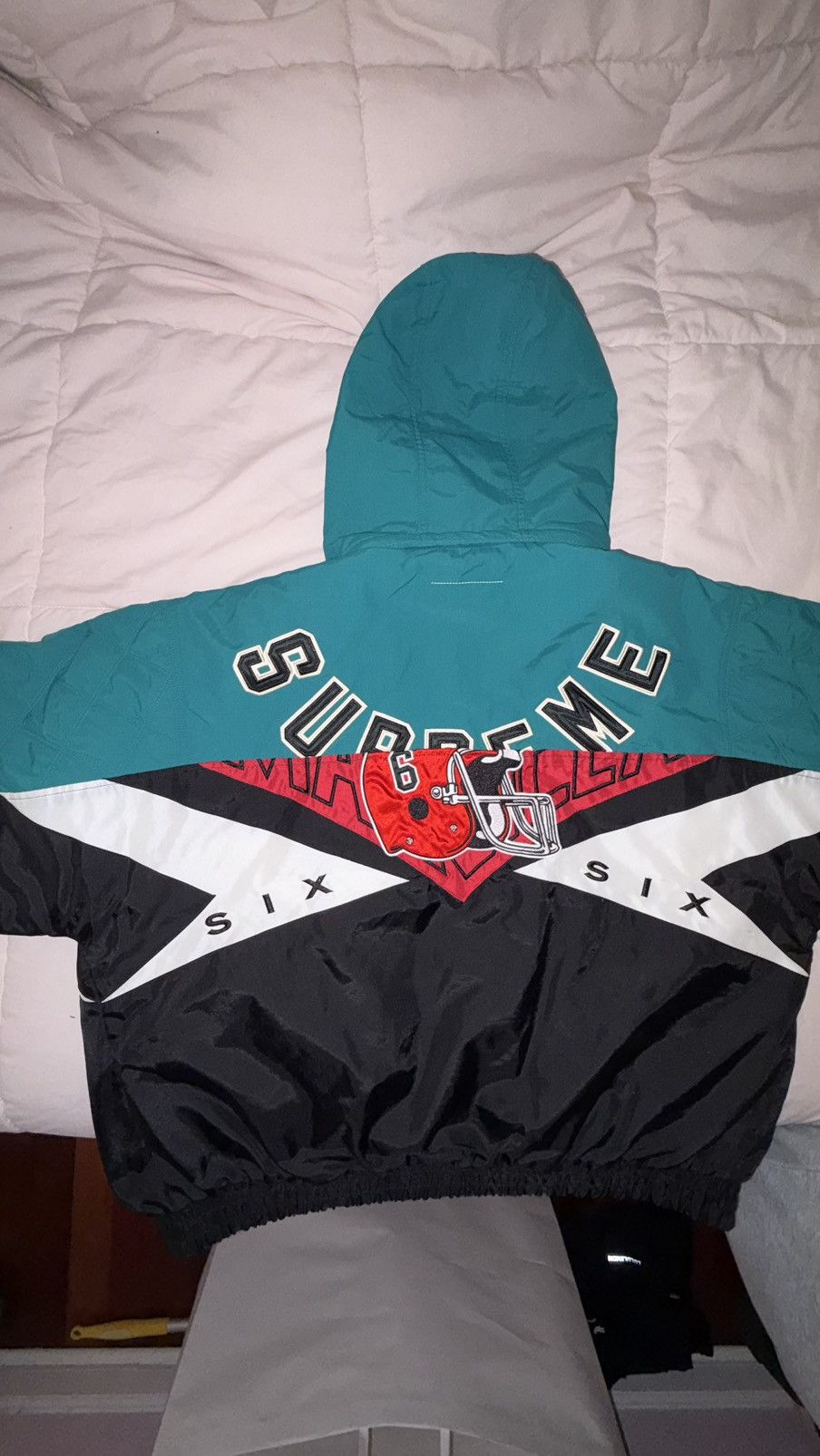 Maison Margiela × Supreme Supreme MM6 Maison Margiela Split Stadium Jacket Size US M / EU 48-50 / 2 - 2 Thumbnail