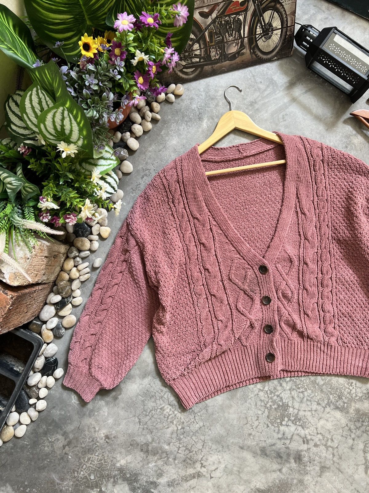 Japanese Brand 🔥 VTG 🔥 Japanese Knit Cardigan Ann Demeuleester Style Size US XL / EU 56 / 4 - 3 Thumbnail