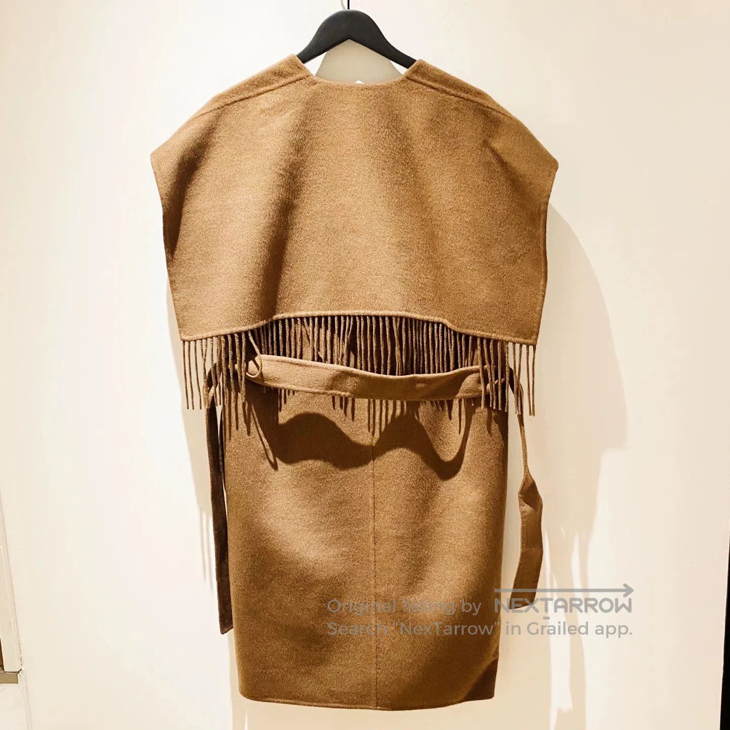 Hermes Hermes Long Sleeveless Fringe Coat. Size US S / EU 44-46 / 1 - 3 Thumbnail