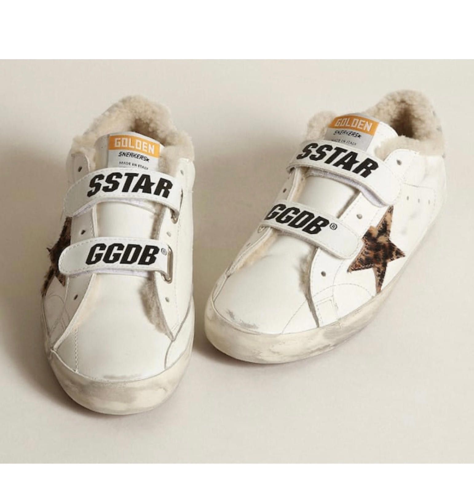 Golden Goose Golden Goose Old School Wool Sneakers Size US 6 / IT 36 - 2 Thumbnail