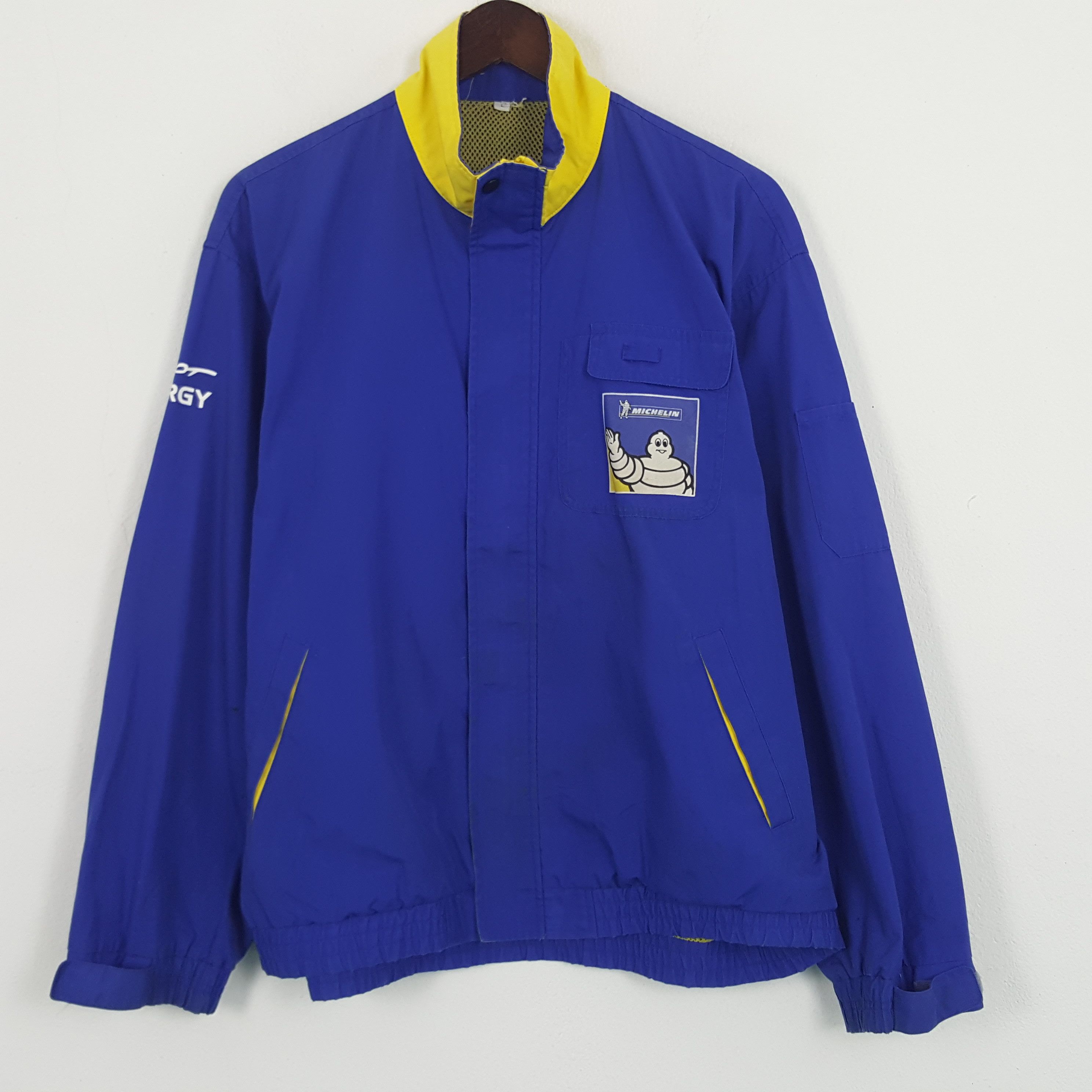 Japanese Brand × Vintage Vintage Michelin Racing Windbreaker Jacket Size US L / EU 52-54 / 3 - 3 Thumbnail
