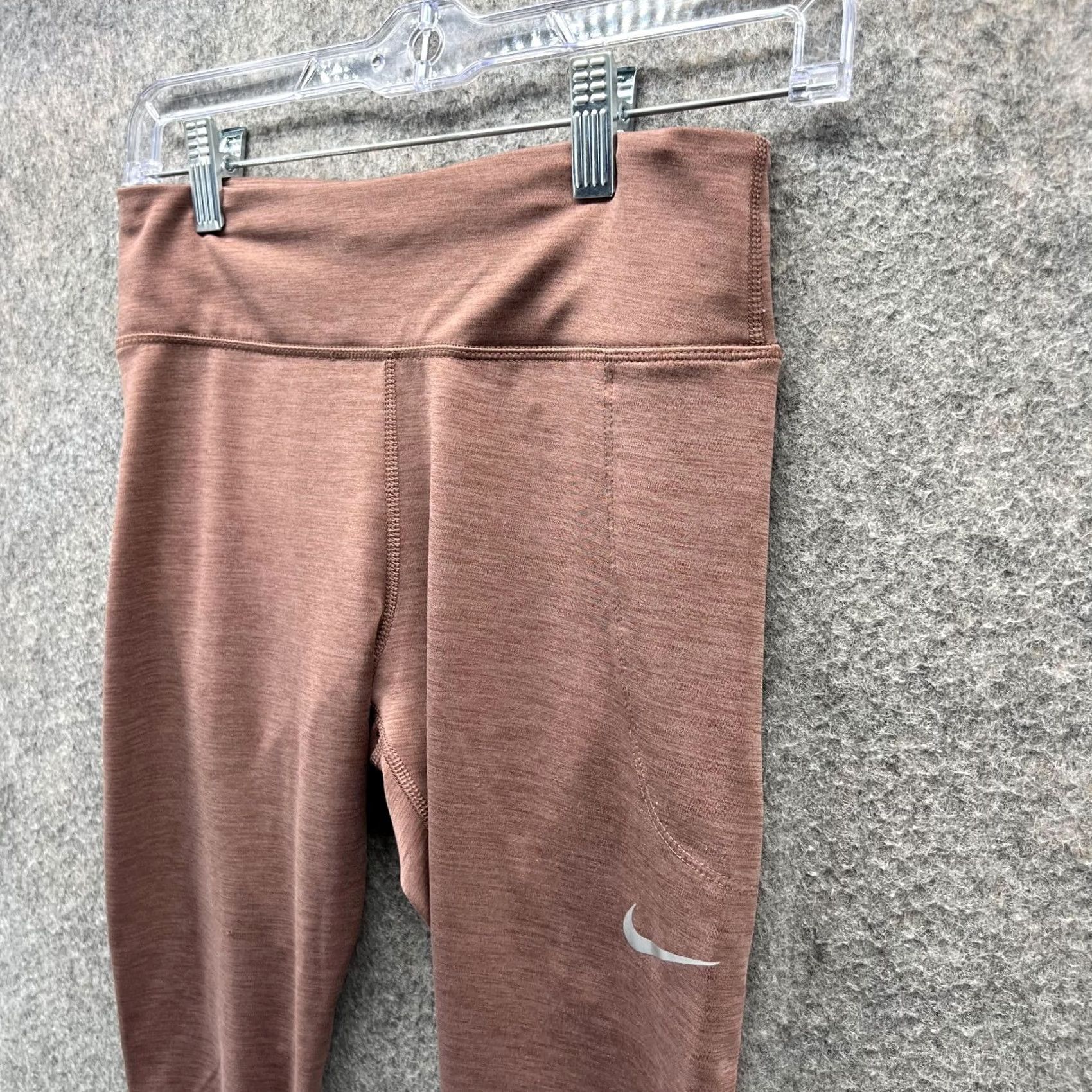 Nike Nike Leggings Women Small Pants Drawstring Orange Yoga Outdoors Athletic Soft Size 28" / US 6 / IT 42 - 4 Thumbnail