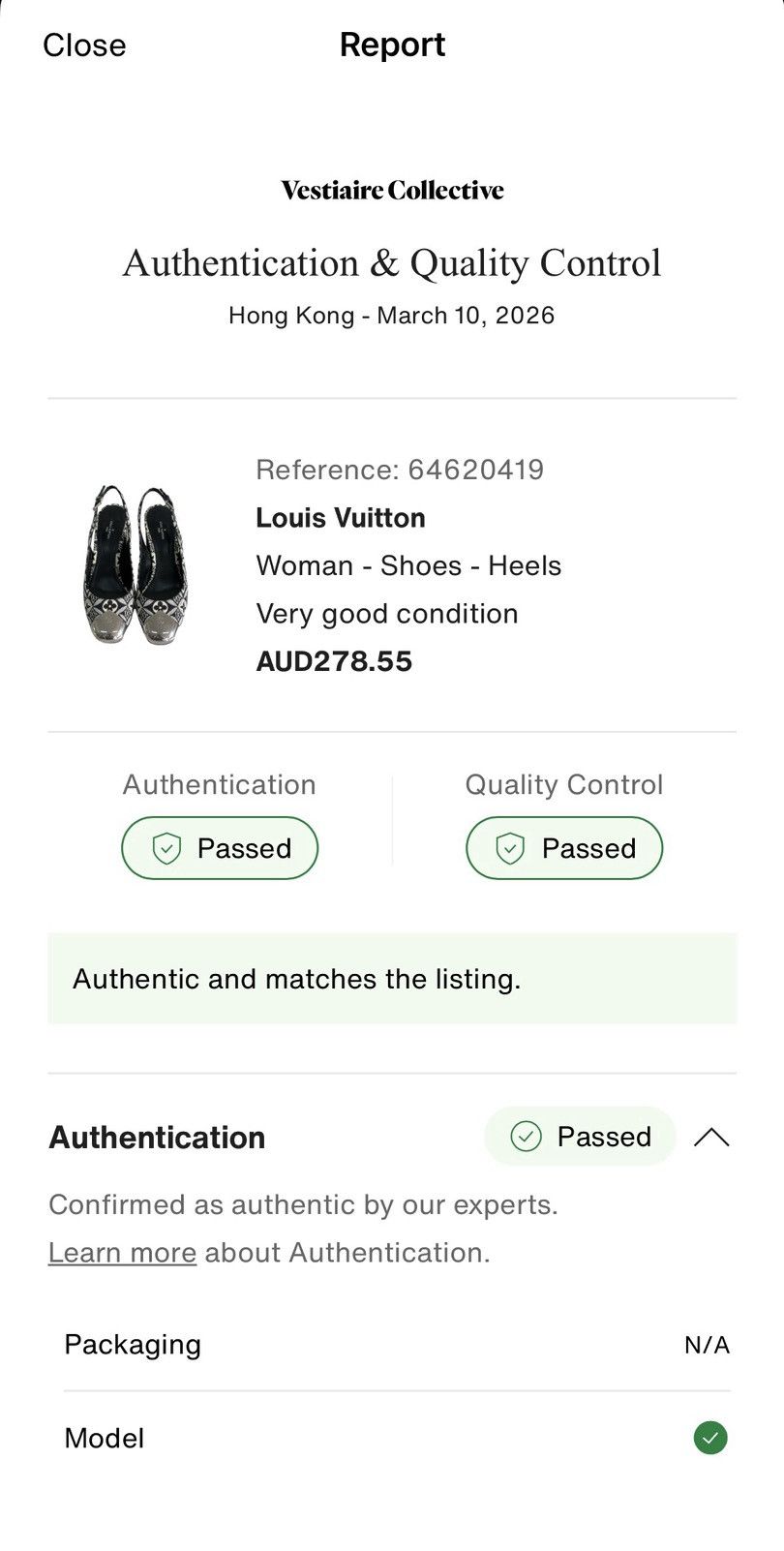 Louis Vuitton Authenticated✅ Louis Vuitton Black White Slingback Heels Size US 6 / IT 36 - 10 Thumbnail