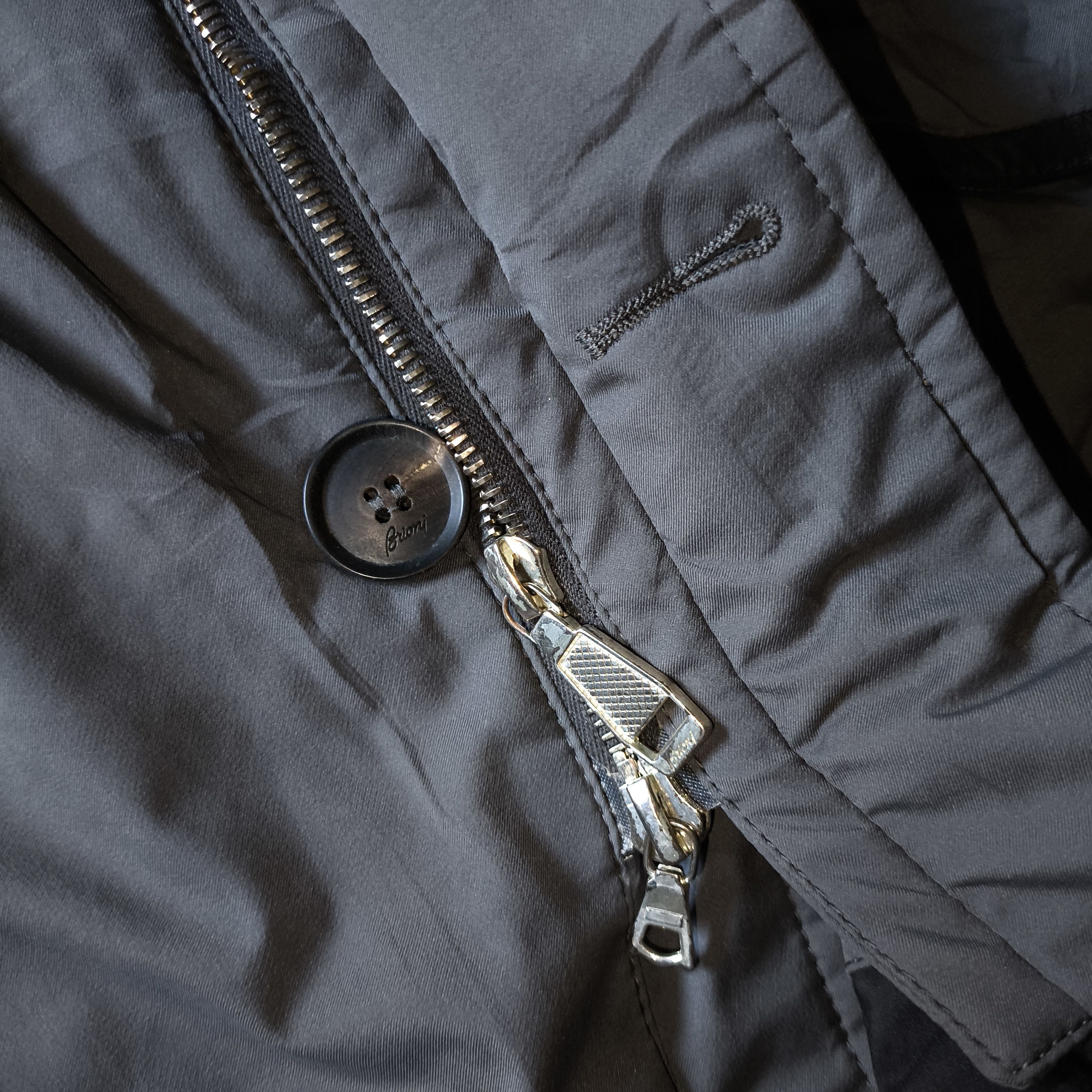 Brioni brioni polamyde jacket w/ leather hidden hoodie Size US L / EU 52-54 / 3 - 11 Thumbnail