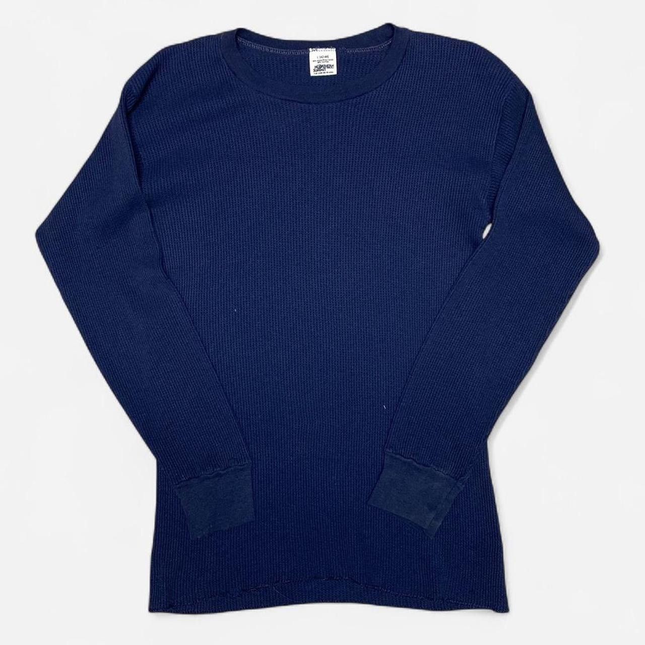 Other Vintage Northern Summit navy thermal waffle Longsleeve shirt Size US M / EU 48-50 / 2 - 1 Thumbnail