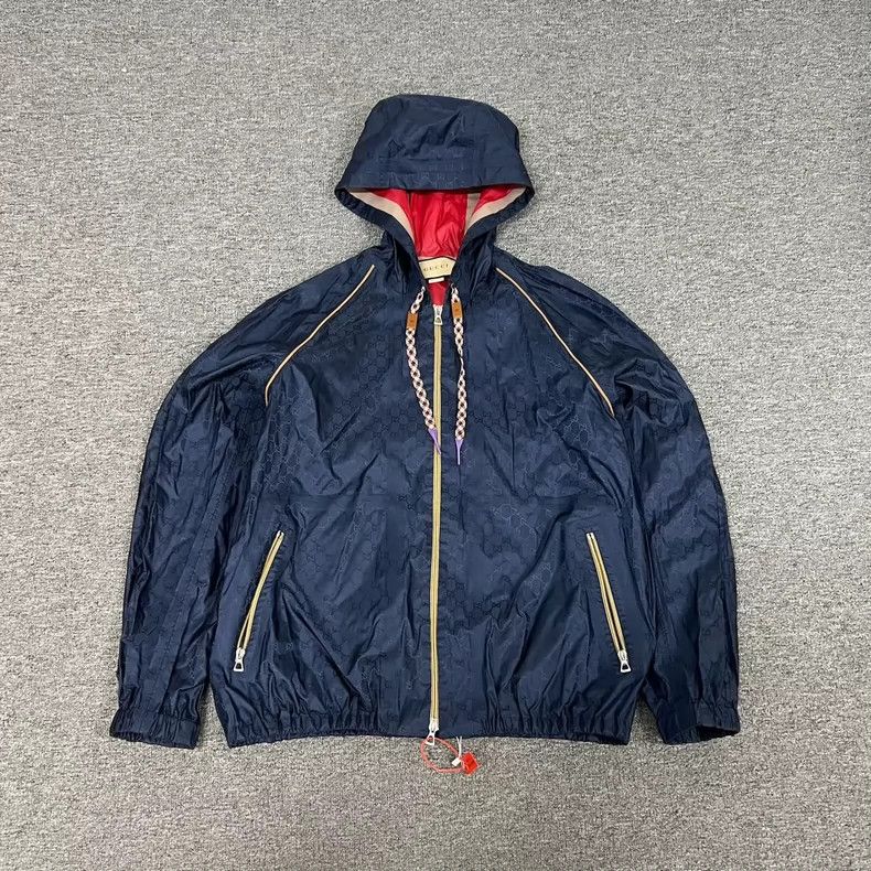 Gucci Gucci Full-print double G new pressed glue windbreaker 2502 Size US M / EU 48-50 / 2 - 1 Thumbnail