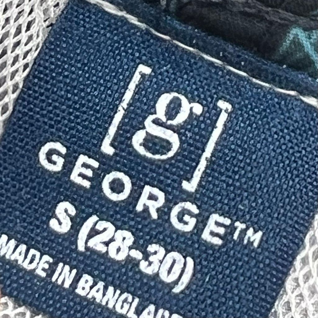 George George, Geometric Novelty Print 6" Swim Trunks with Stretch, Size US 32 / EU 48 - 7 Thumbnail