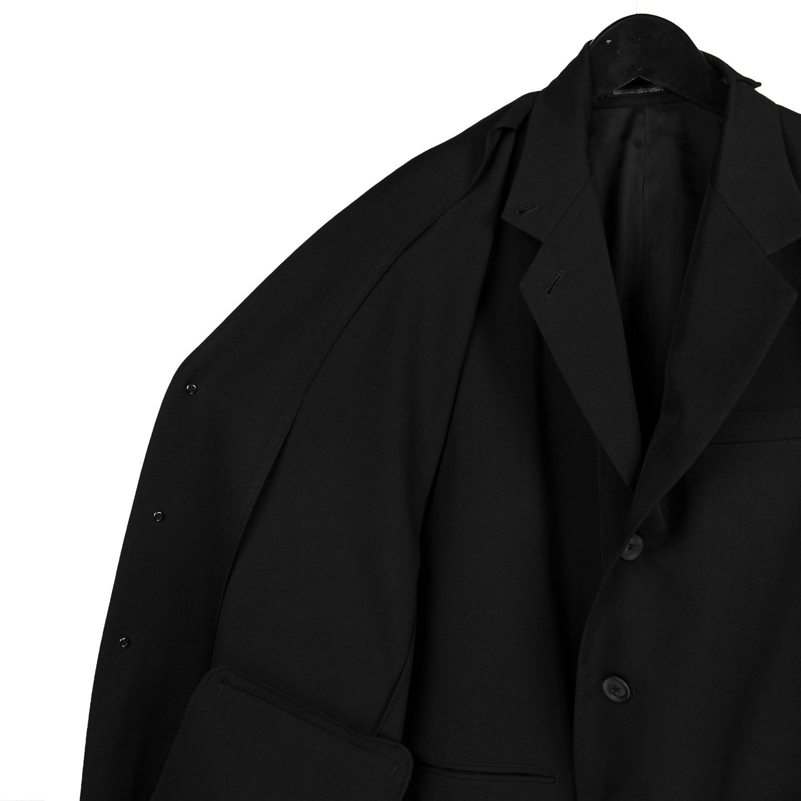 Yohji Yamamoto Pour Homme - Left Front Double Flap JKT