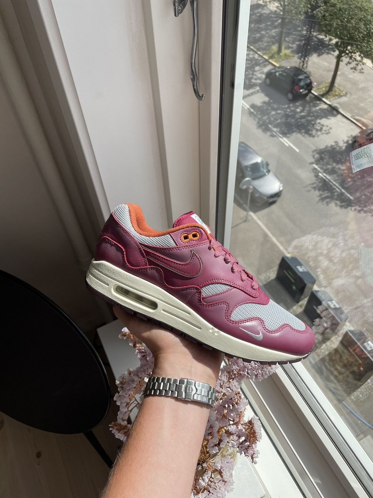 Nike × Patta Nike Air Max 1 Patta ‘Waves Maroon’ Size US 8.5 / EU 41-42 - 1 Thumbnail