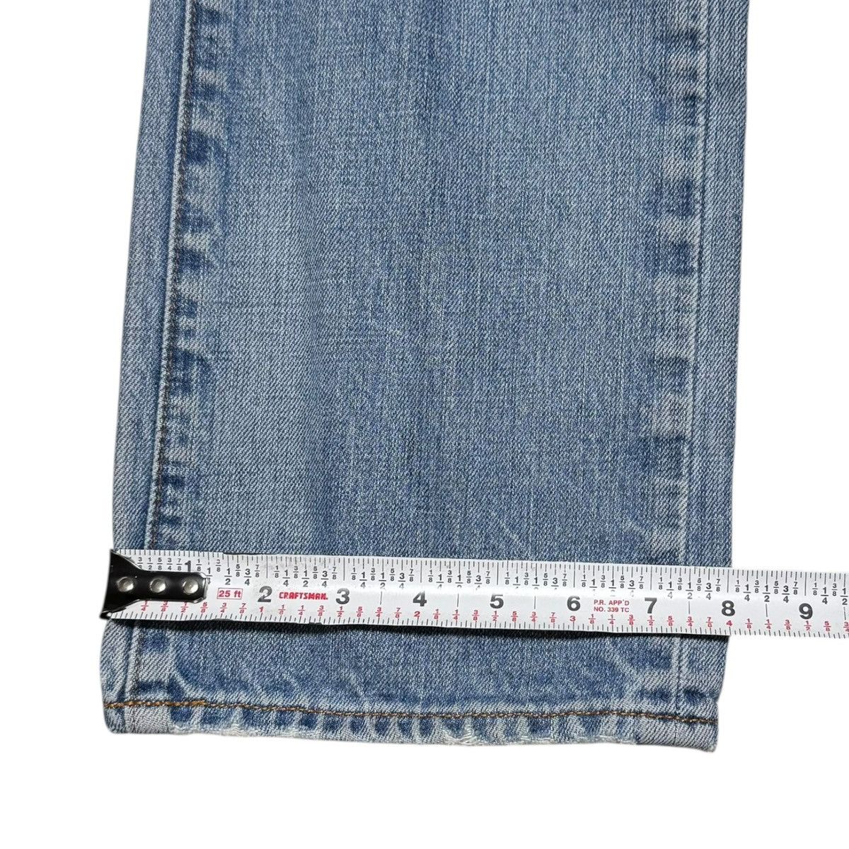 Polo Ralph Lauren Polo Ralph Lauren Slim Straight Distressed Jeans Men 37x30.5 Size US 37 - 13 Thumbnail