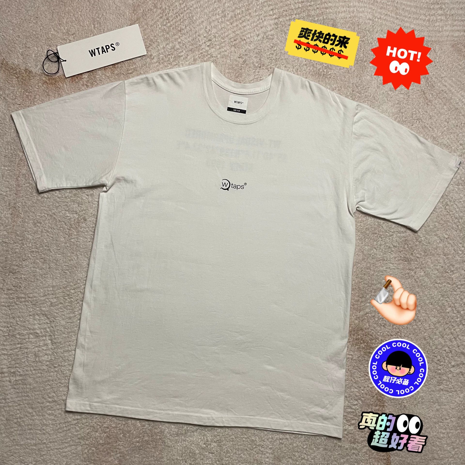 Wtaps Wtaps Multi T-Shirt 4 Men Size US XS / EU 42 / 0 - 1 Thumbnail