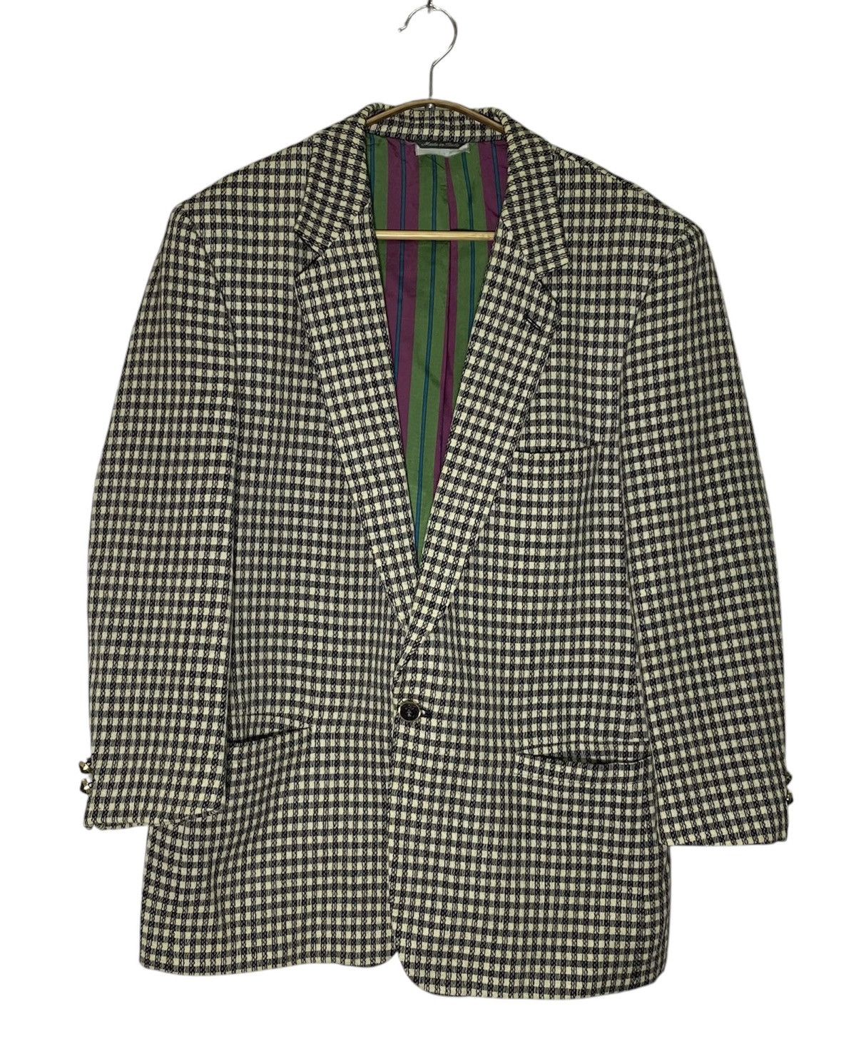 Versace × Versus Versace Vintage Versus Gianni VERSACE Jacket Made in Italy Size 50L - 1 Thumbnail