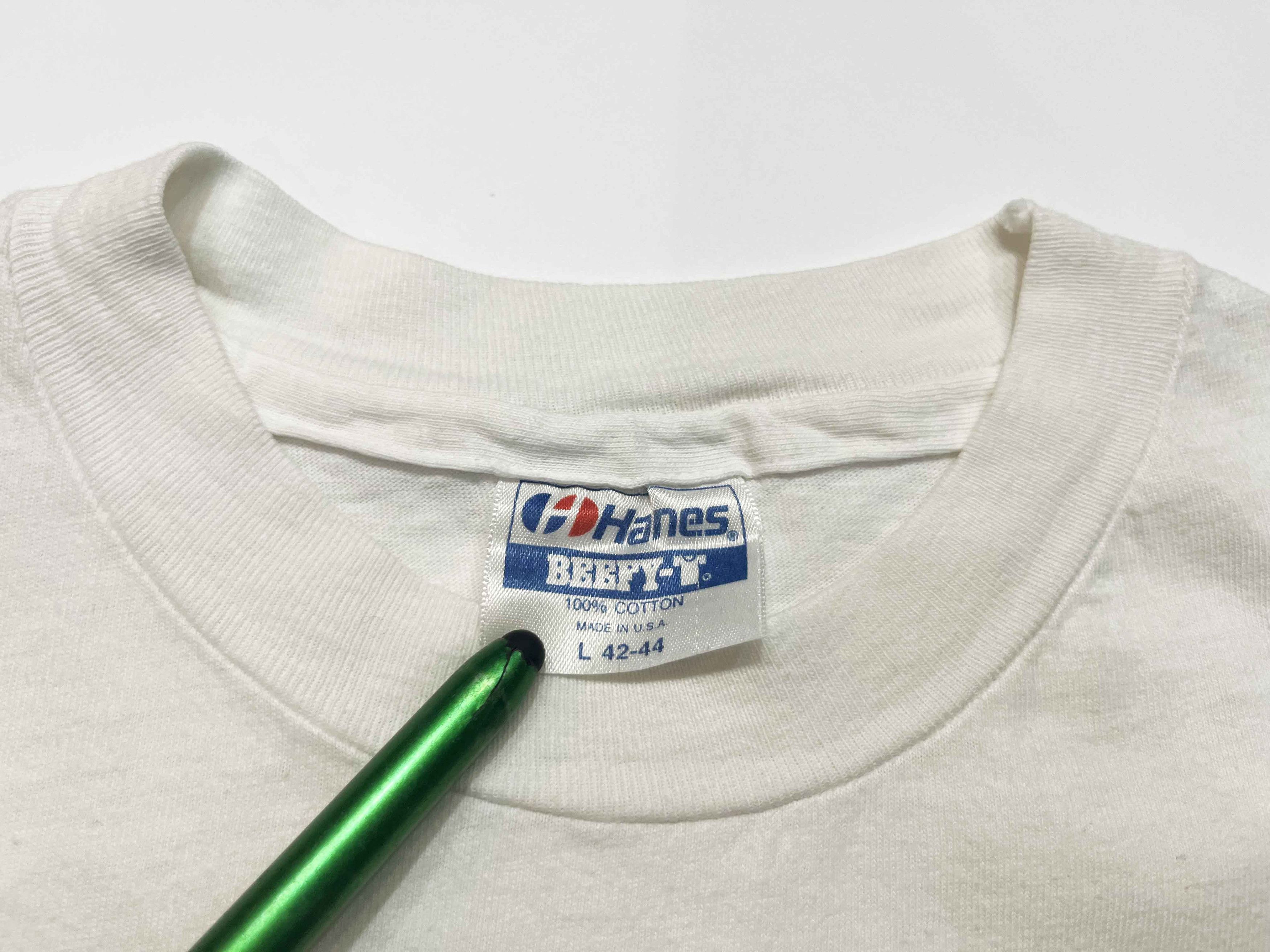 Hanes Vintage Galliano Hot Shot Italians T-Shirt Size US L / EU 52-54 / 3 - 3 Thumbnail