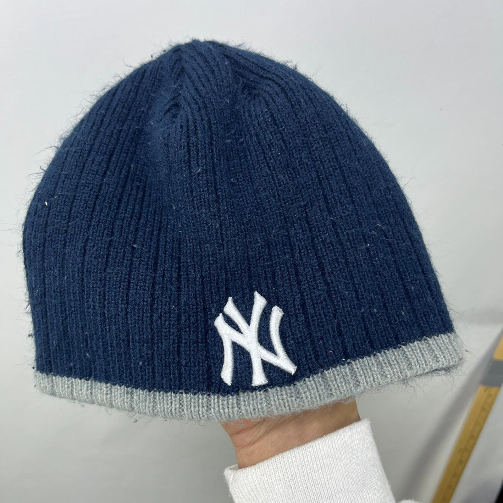 Other Vintage 90s New York Yankees Beanie Skull Cap Hat Toque Size ONE SIZE - 1 Thumbnail
